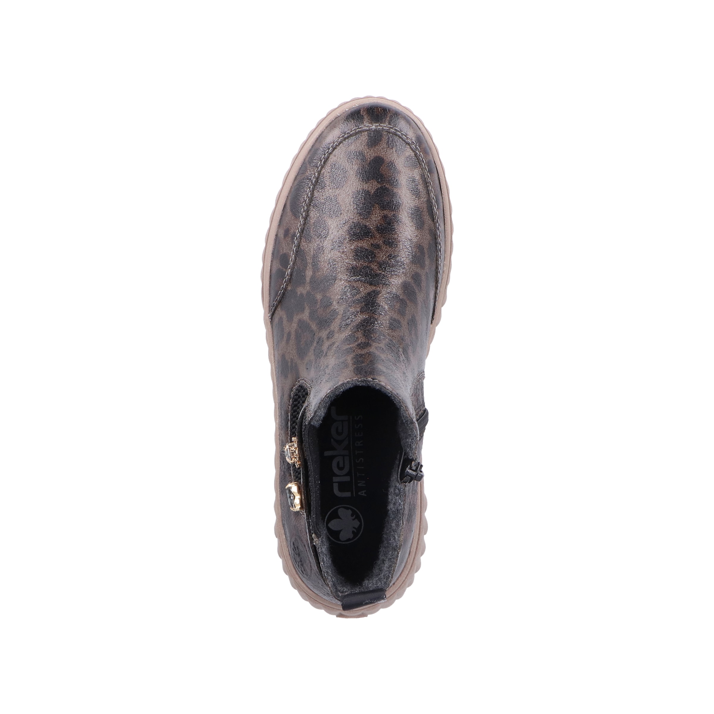 Rieker Chelseaboots  Plateaustiefelette, Casual-Boots mit seitlichem Stretcheinsatz