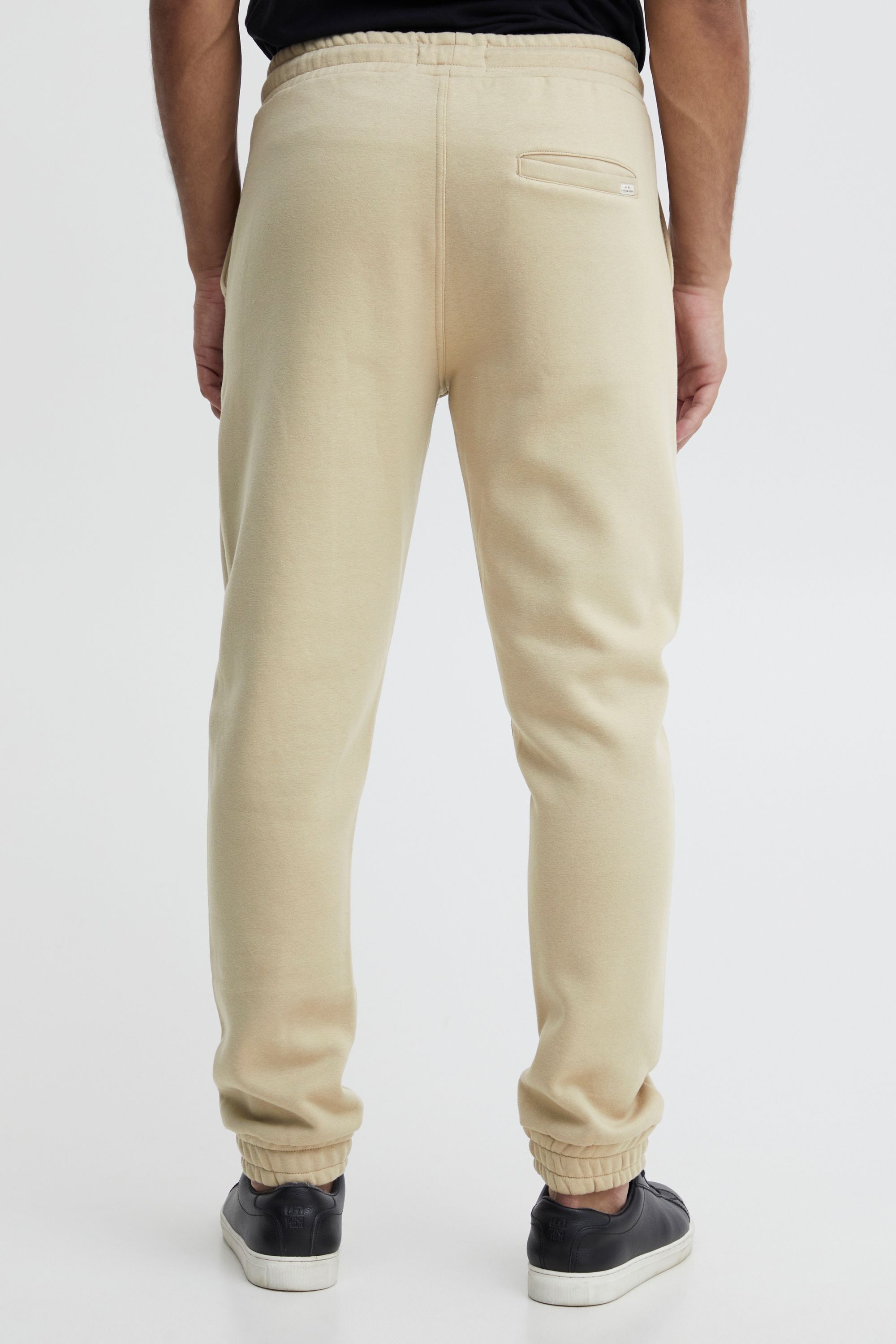 Jogginghose BLEND "Jogginghose BHDowntown", Herren, Gr. L, N-Gr, braun (crockery), Obermaterial: 50% Baumwolle CO. 50% Polyester PES., Hosen Jogginghose 6