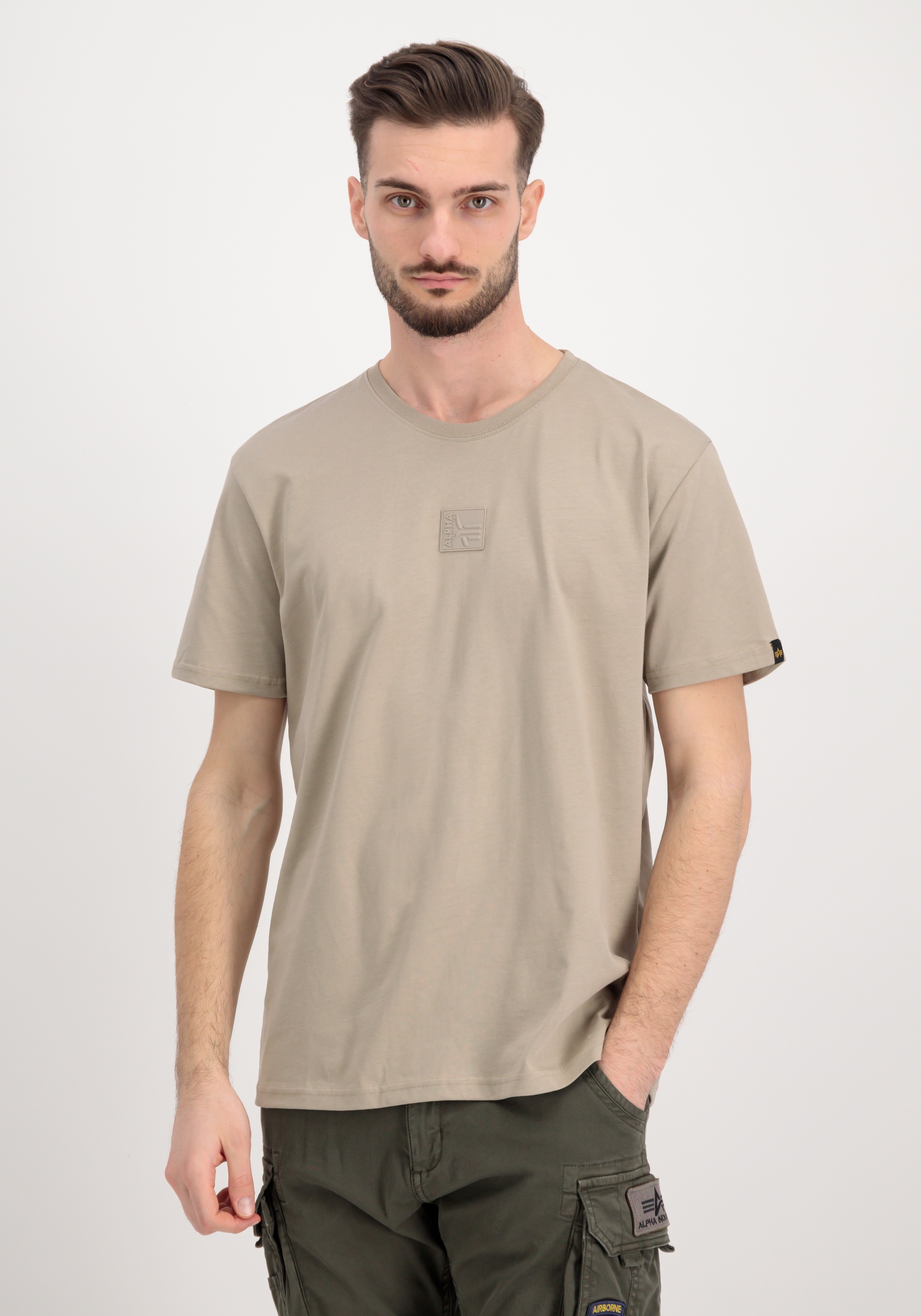 »Alpha Alpha T-Shirts T« Industries Industries | T-Shirt - ▷ Men Label bestellen BAUR
