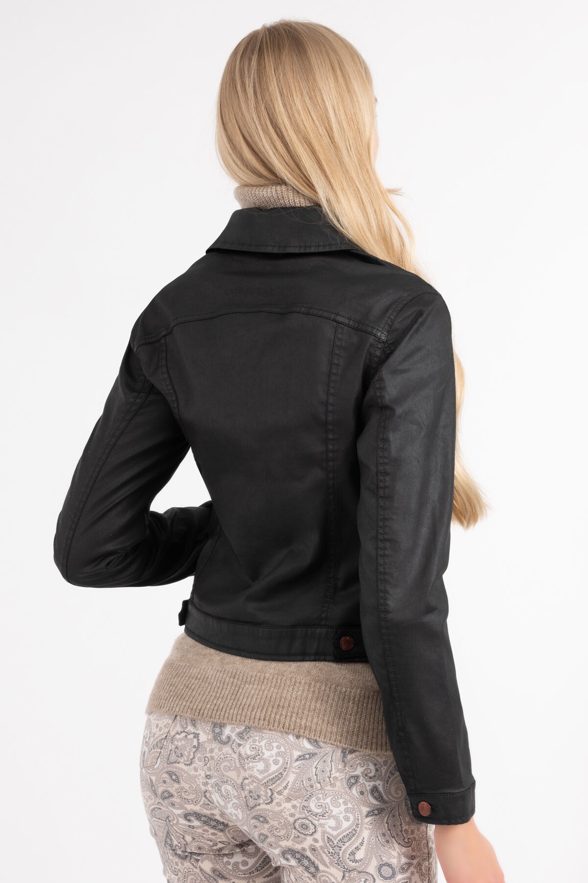 Recover Pants Lederimitatjacke »Lederimitatjacke«, ohne Kapuze, in gerader Silhouette