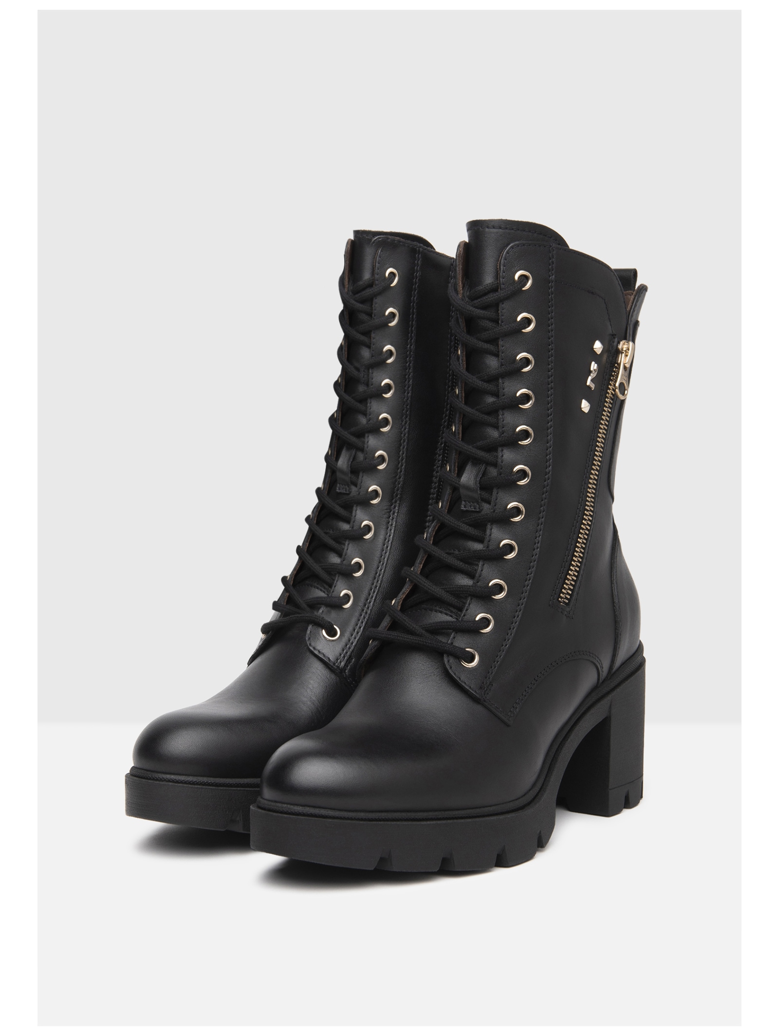 Nero Giardini High-Heel-Stiefelette »Nero Giardini Stiefelette Leder«