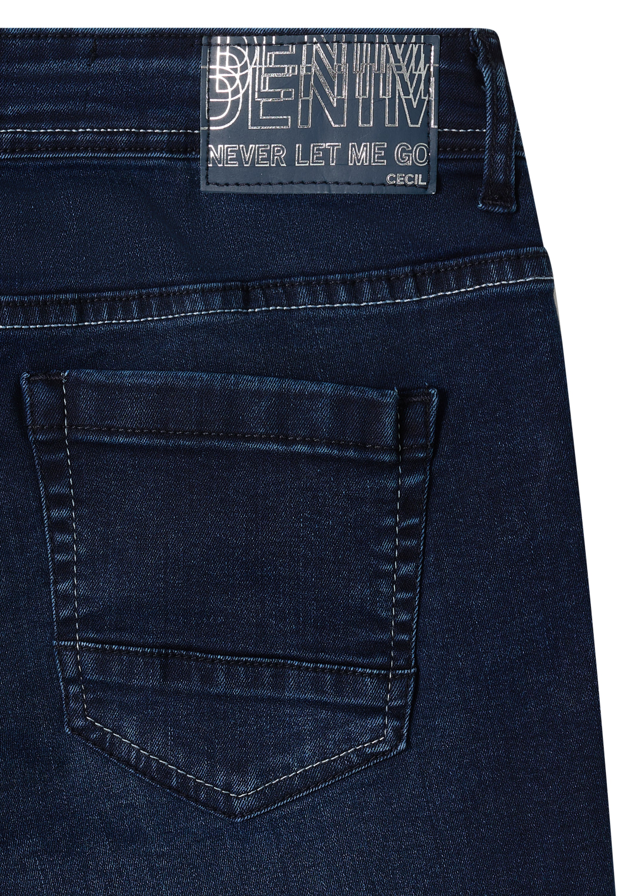 Cecil Comfort-fit-Jeans Middle Waist