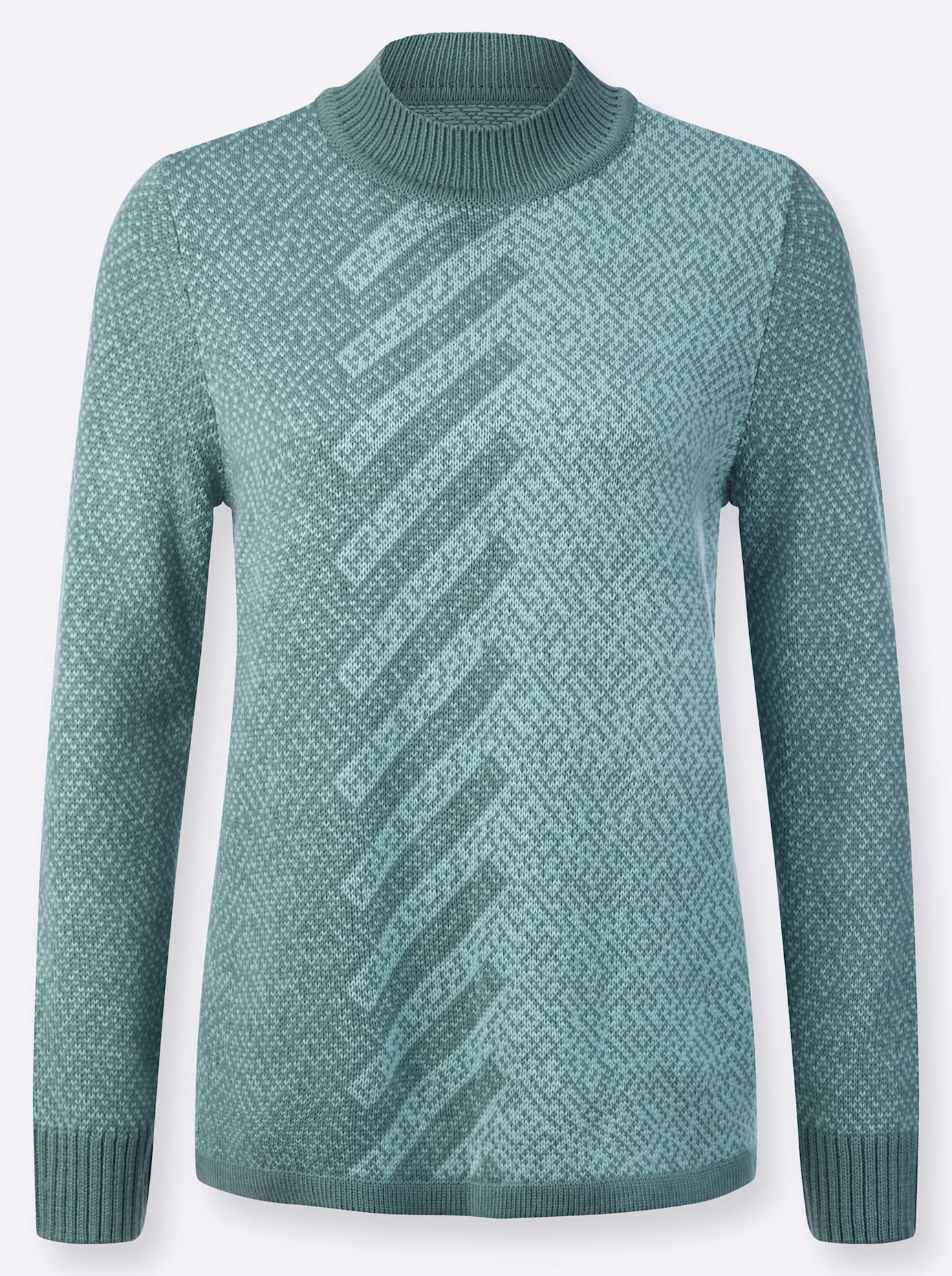 Classic Basics Jacquardpullover »Stehkragen-Pullover«