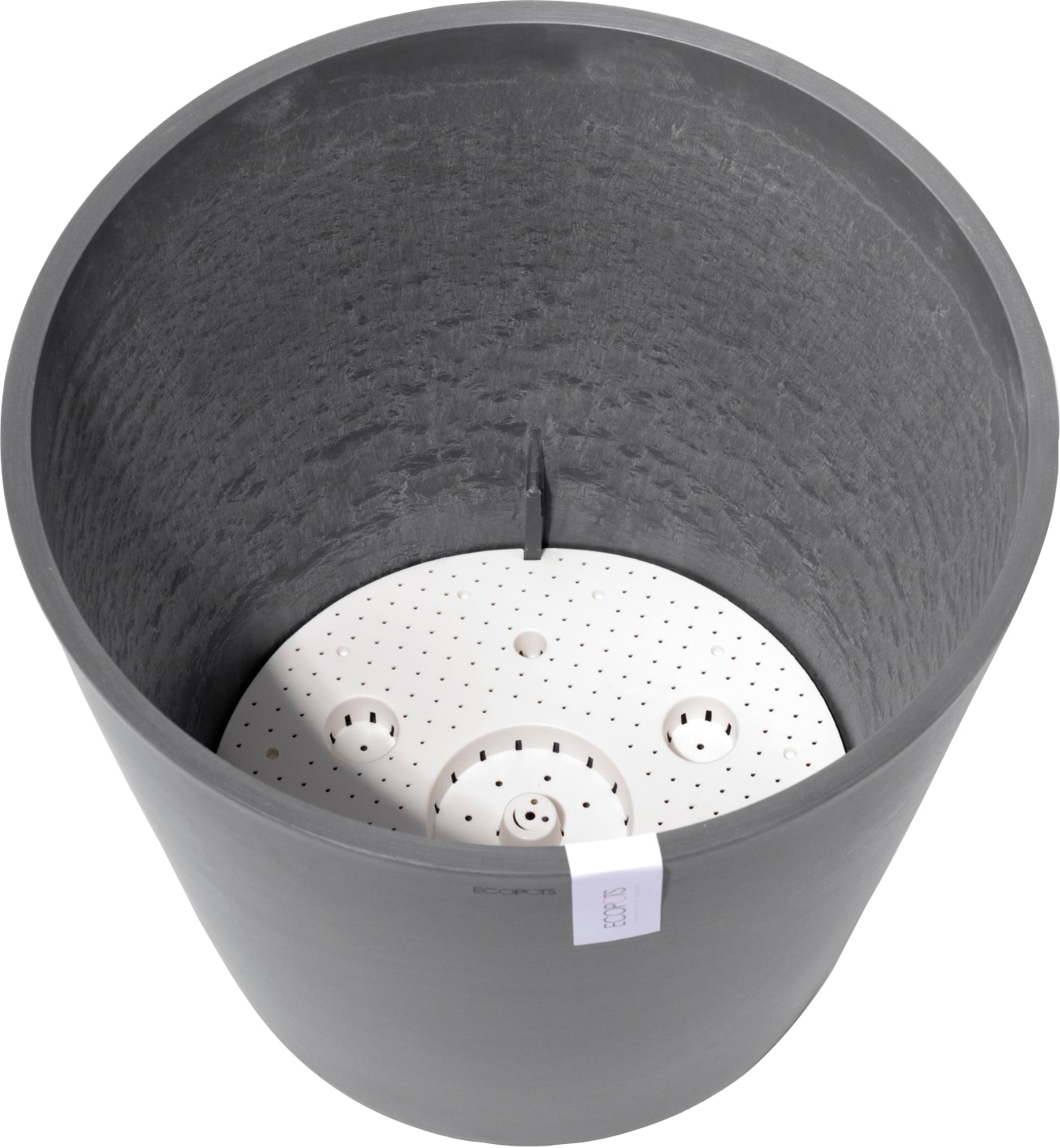 Black Friday ECOPOTS Blumentopf »AMSTERDAM Grey«, BxTxH: 50x50x43,8 cm, mit  Wasserreservoir | BAUR