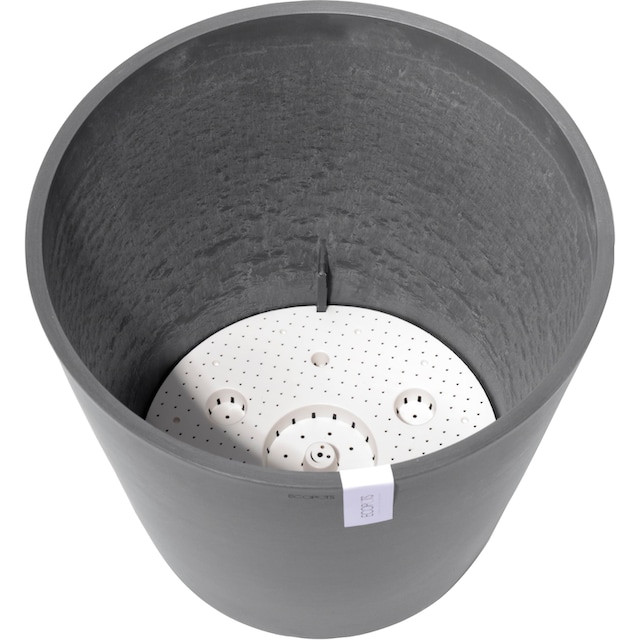 Black Friday ECOPOTS Blumentopf »AMSTERDAM Grey«, BxTxH: 50x50x43,8 cm, mit  Wasserreservoir | BAUR