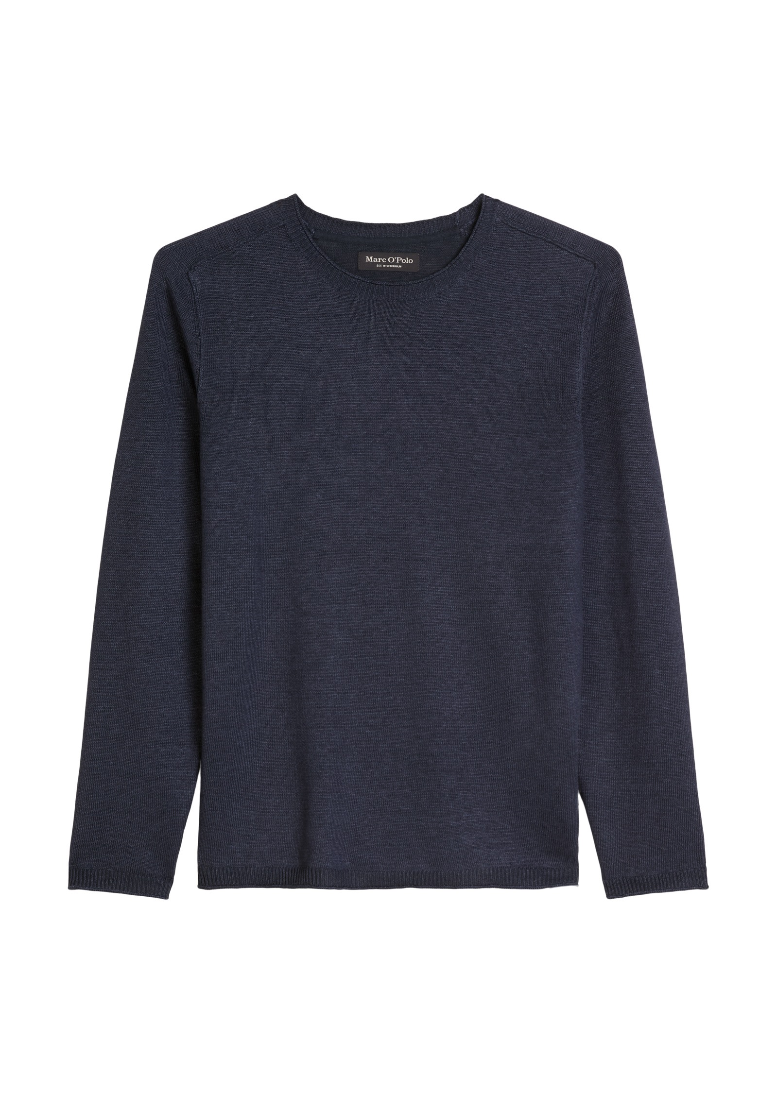 Marc O'Polo Rundhalspullover »aus Bio-Baumwolle und Leinen«