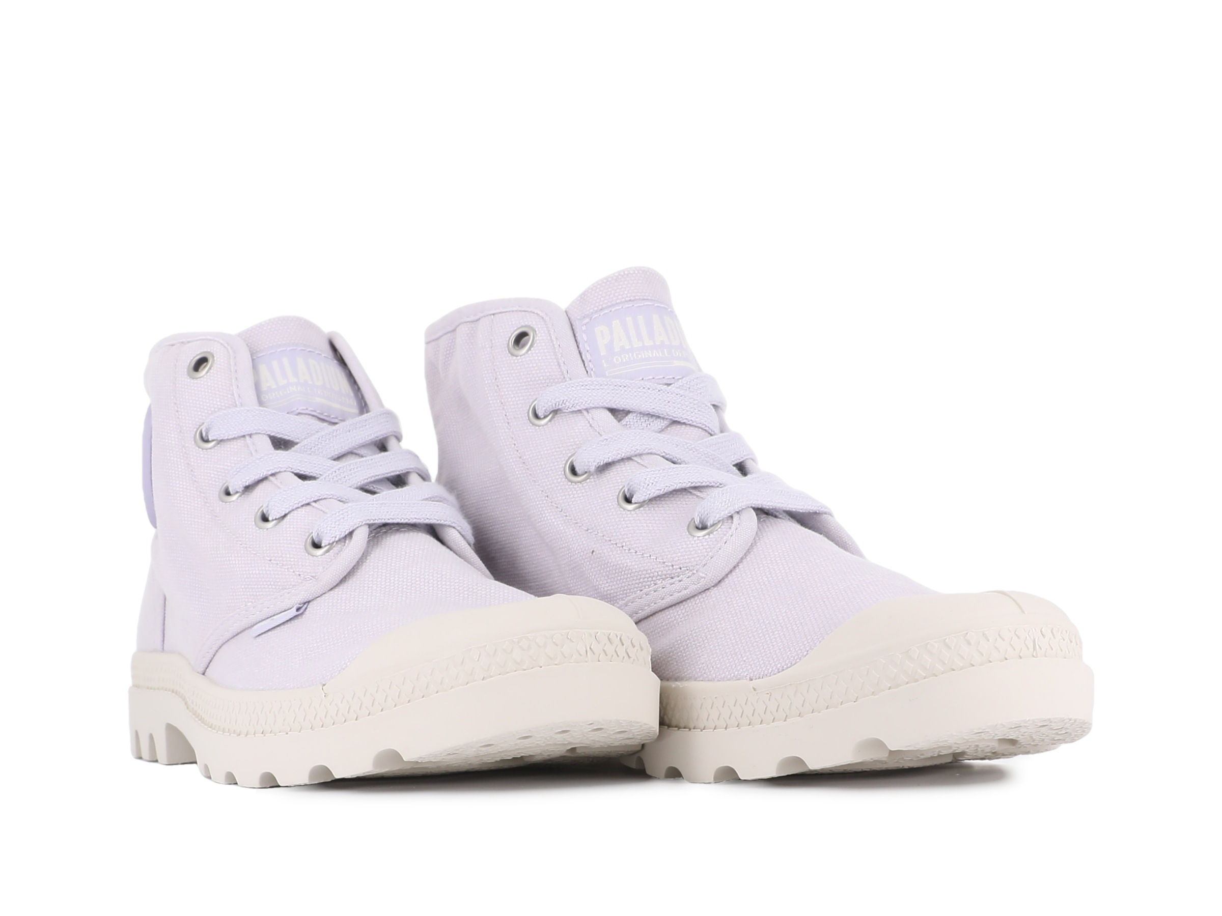 Palladium "PAMPA HI" Schnürstiefel, Schnürstiefelette aus Canvas