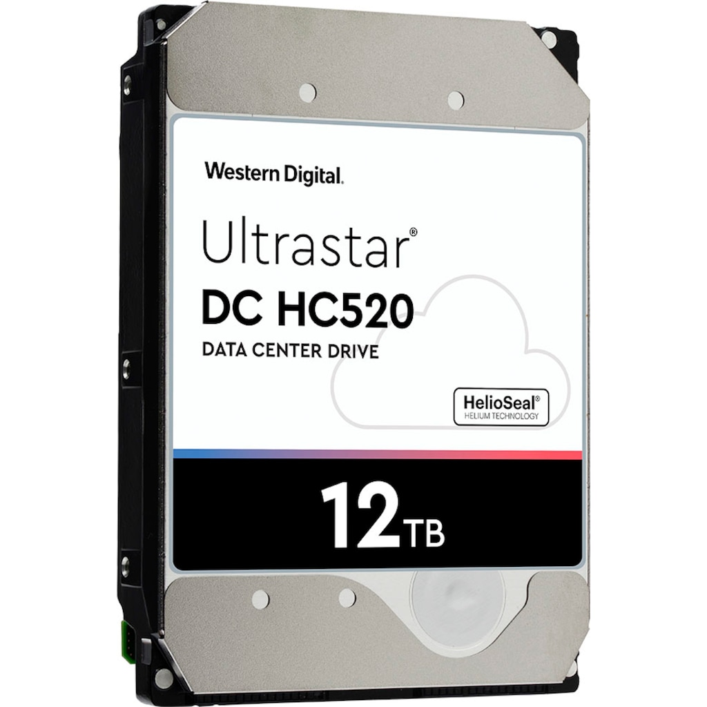 Western Digital HDD-Festplatte »Ultrastar DC HC520, 4Kn Format, ISE«, 3,5 Zoll, Anschluss SATA III