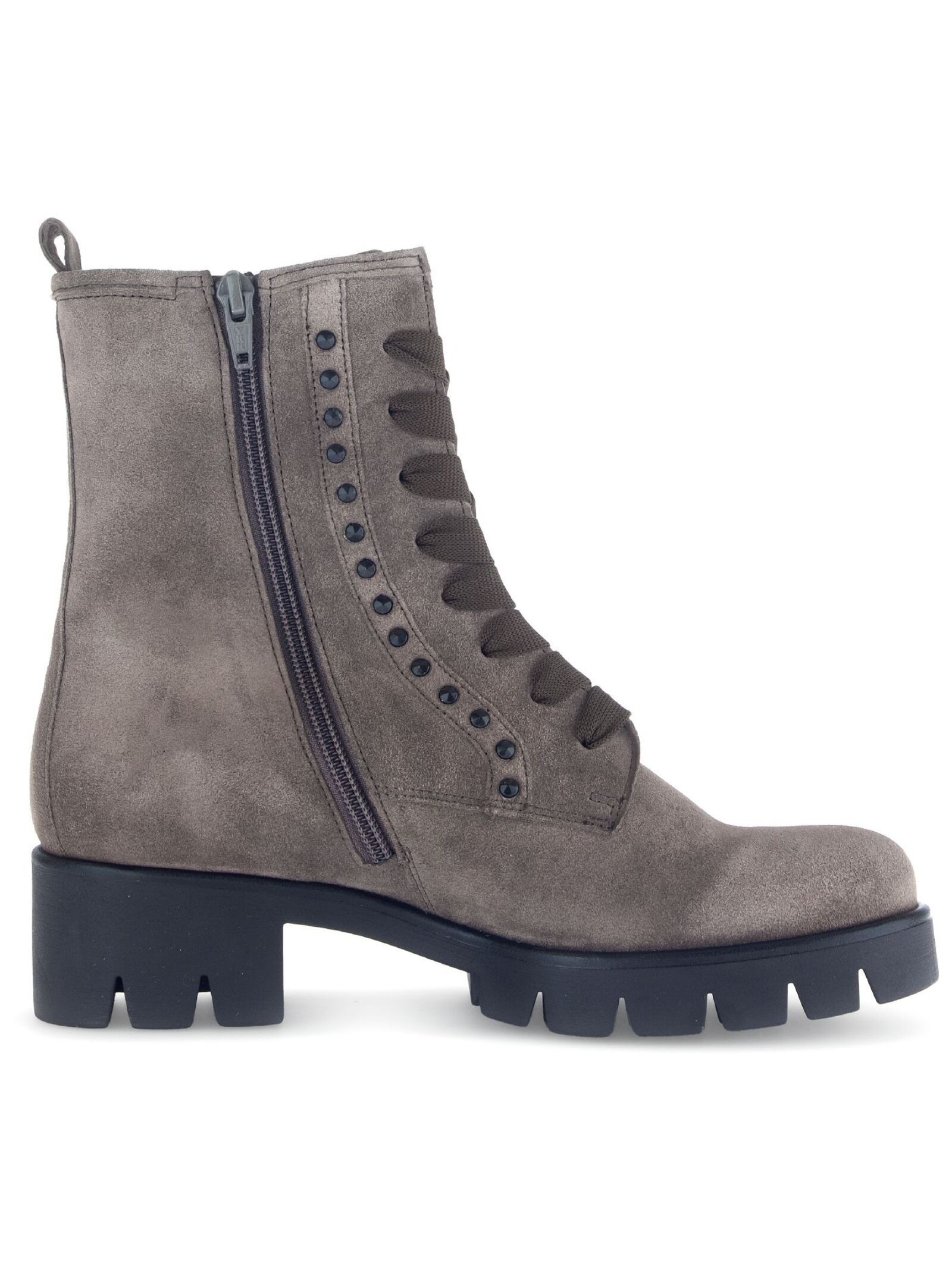 Gabor Schnürstiefelette »Gabor Stiefelette Veloursleder«