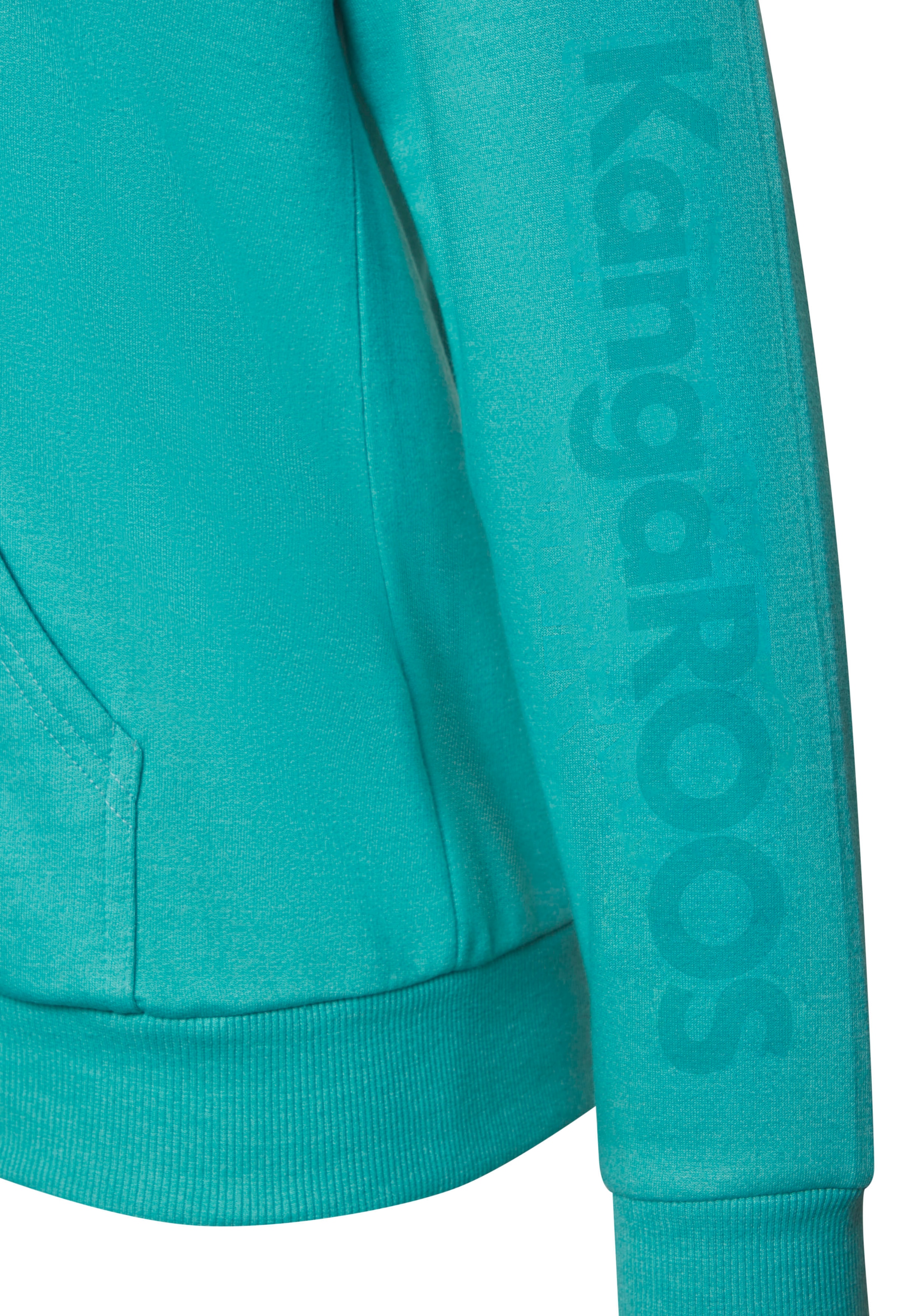 KangaROOS Sweatjacke, mit kontrastfarbenen Details, Loungewear
