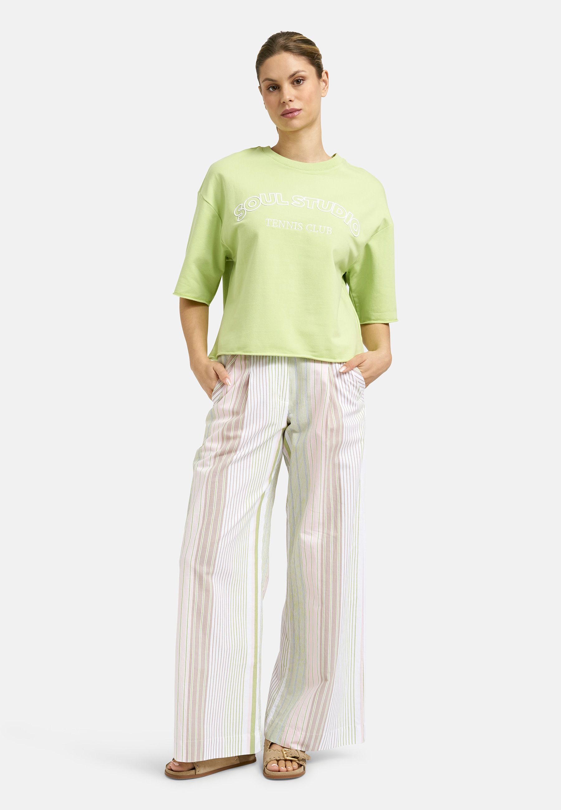 Smith & Soul Stoffhose  mit Elastikbund hinten
