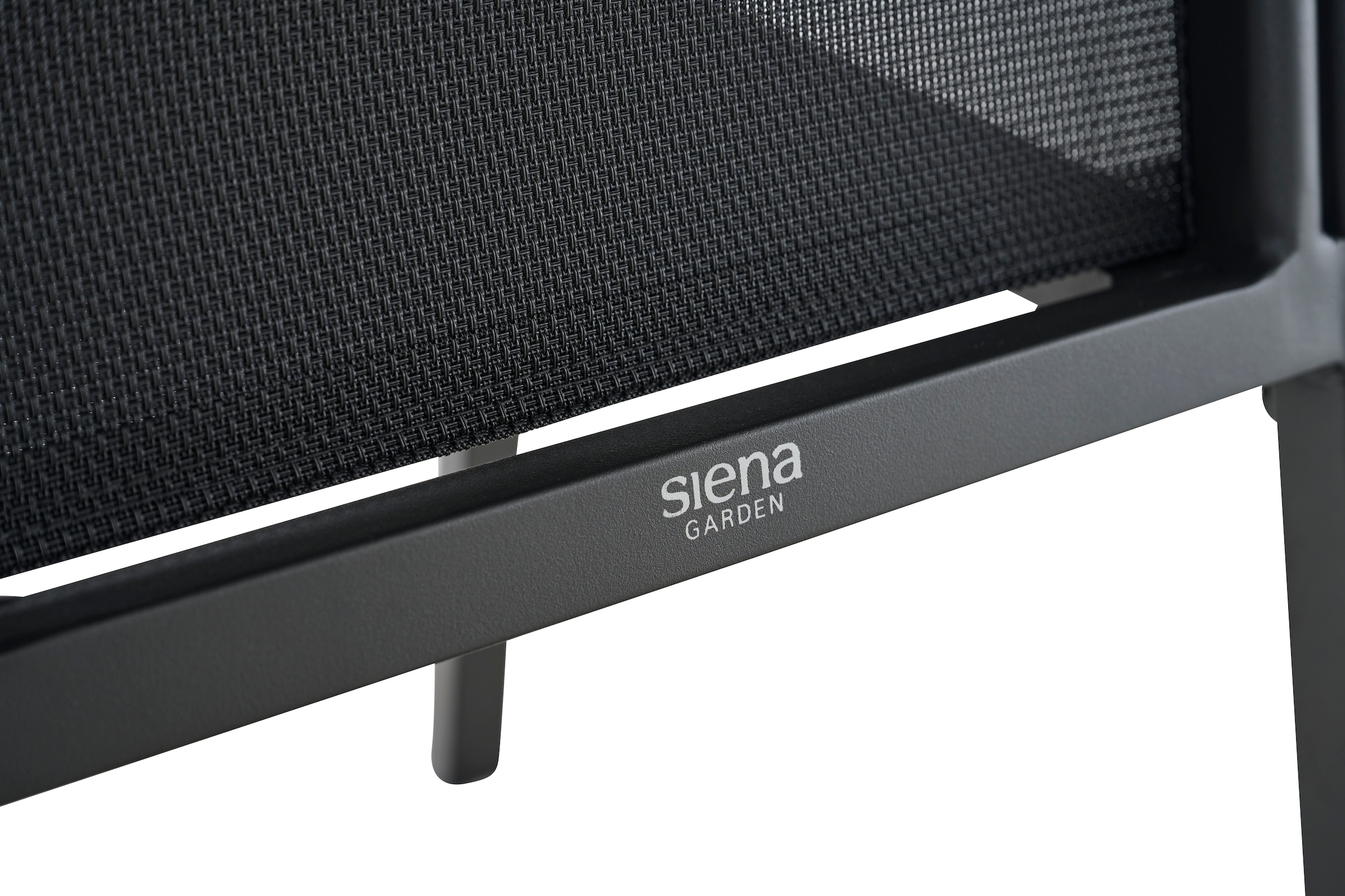 Siena Garden Gartensessel »BOLOGNA Stapelsessel, anthrazit« Aluminiumgestell, Ranotex® Bezug