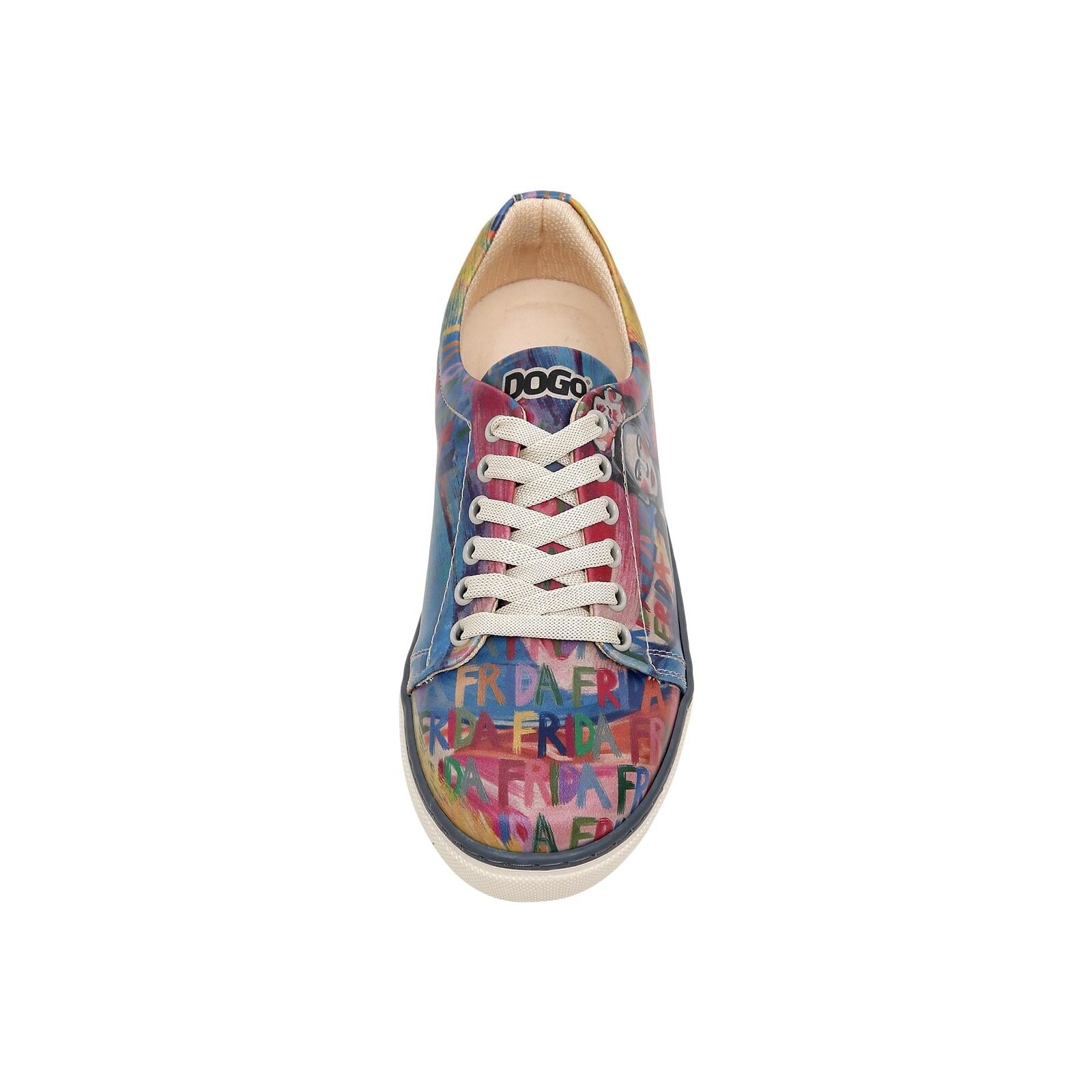DOGO Sneaker »Sneaker Frida-Kahlo-In-Letters Damen Sneaker / Female«, Vegan