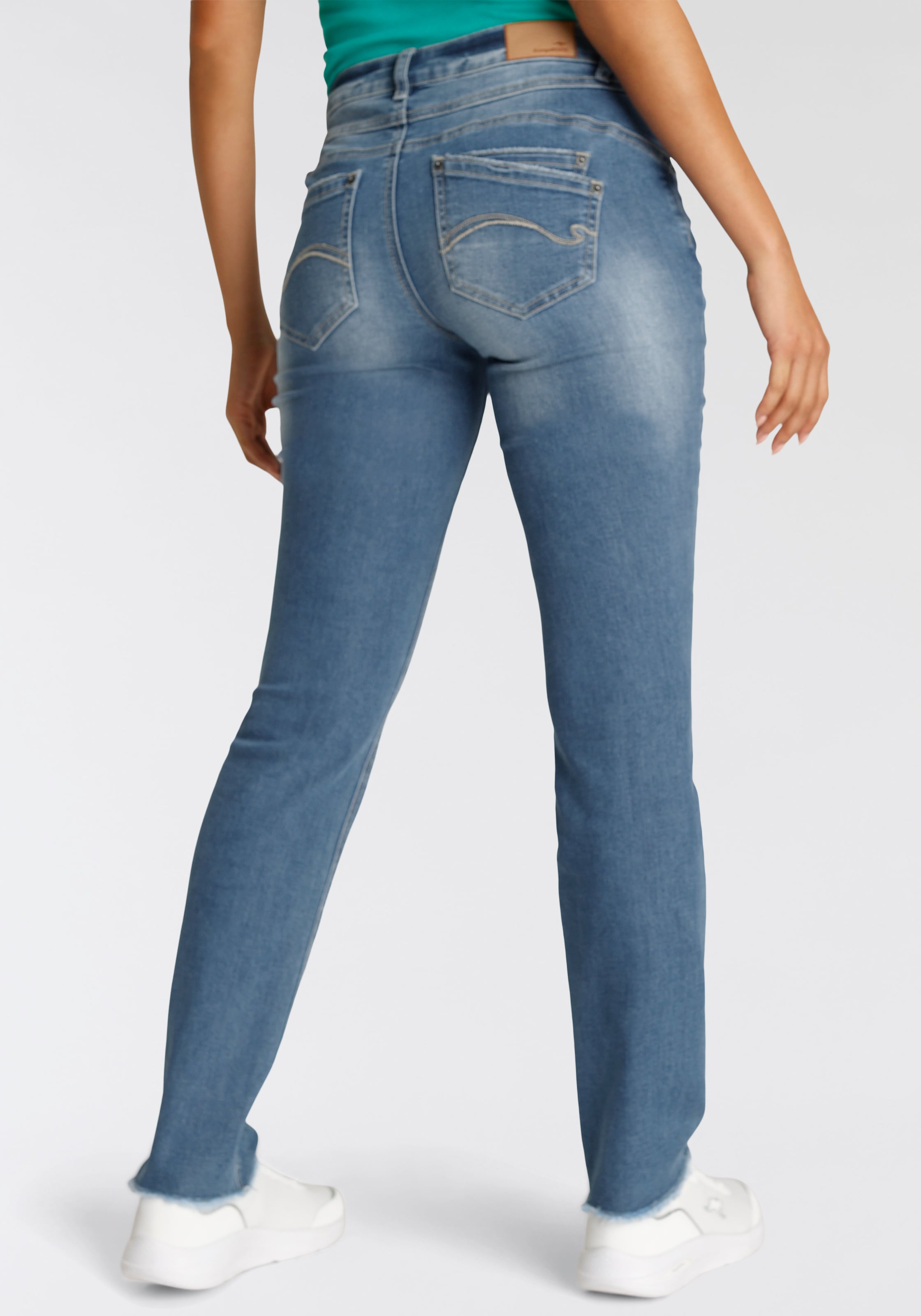 KangaROOS Regular-fit-Jeans »STRAIGHT-FIT MID RISE«