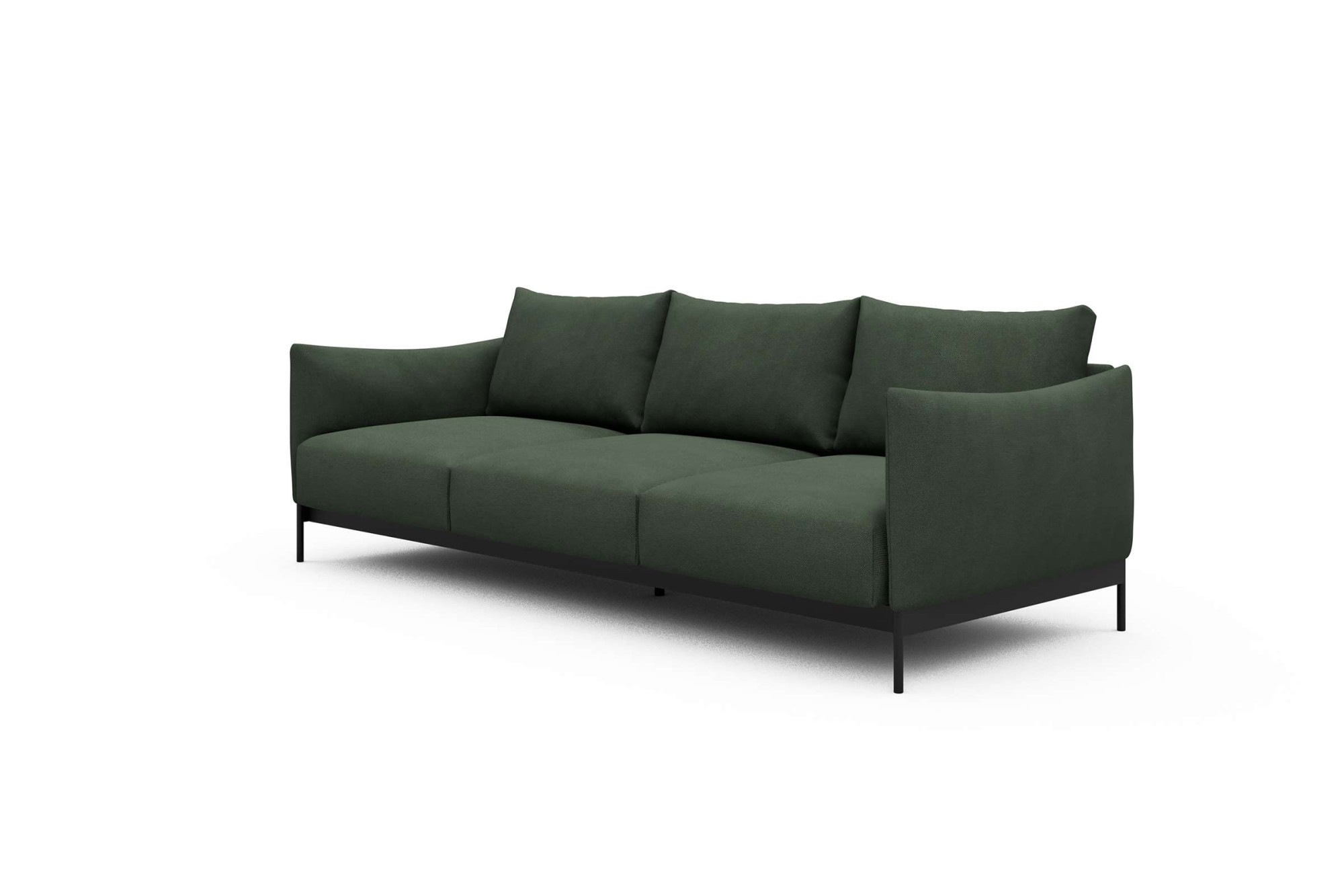 Tenksom 3-Sitzer »Kayto Sofa, TV-Couch, Dreisitzer«, Bezüge wechselbar, hoher Sitzkomfort, robuste Unterkonstruktion