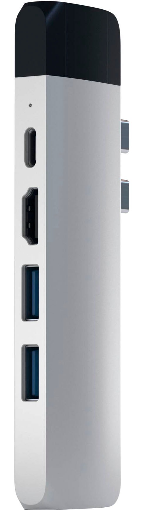 Satechi USB-Adapter »Type-C Pro Hub 4K HDMI with Ethernet«, USB Typ C-HDMI-USB 3.0 Typ A zu RJ-45 (Ethernet)