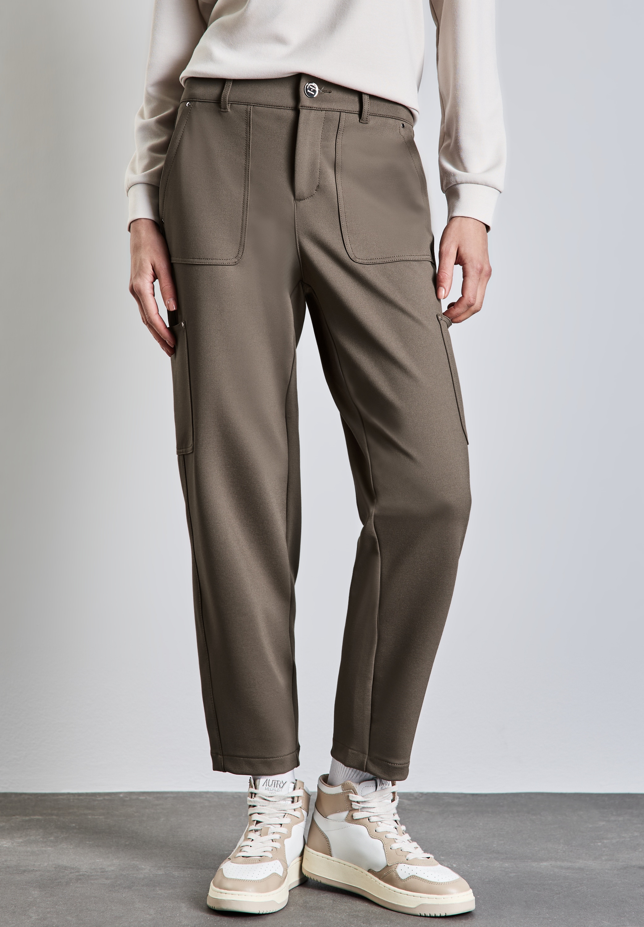 STREET ONE Cargohose, Middle Waist