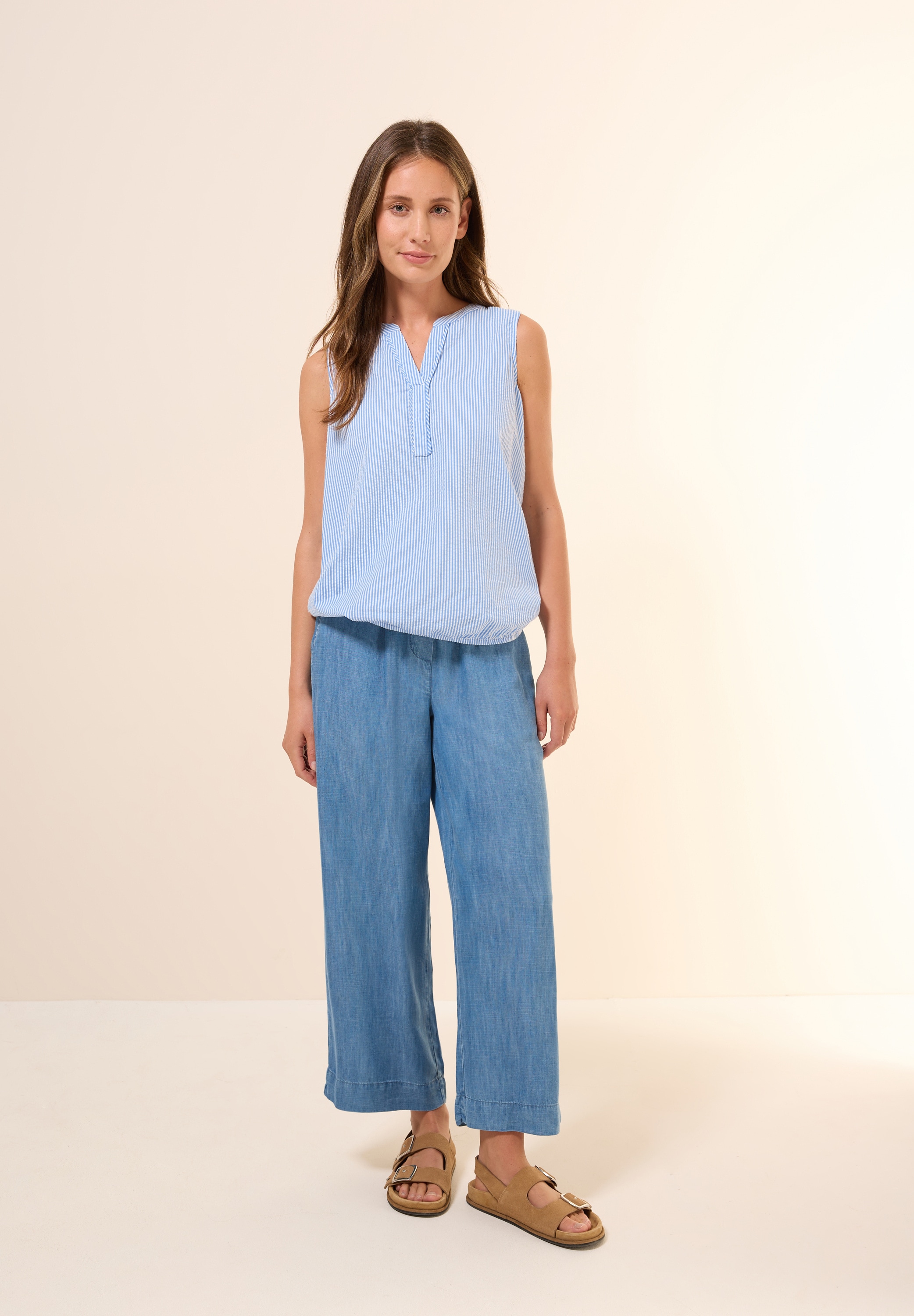 Thumbnail - Cecil Blusentop mit Elastiksaum