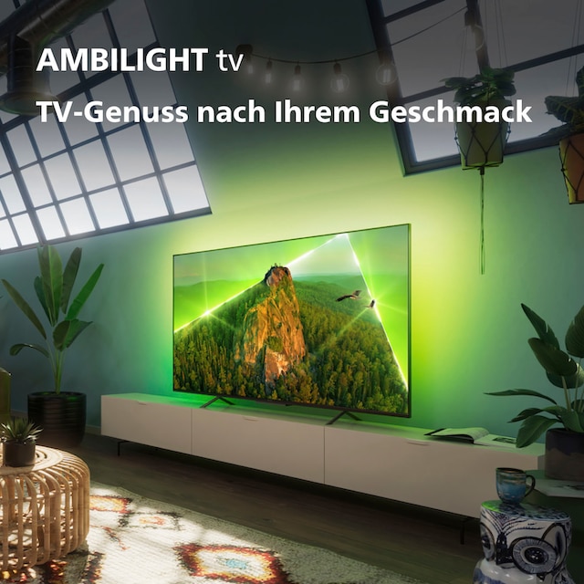 Philips LED-Fernseher »75PUS8108/12«, 189 cm/75 Zoll, 4K Ultra HD, Smart-TV  | BAUR
