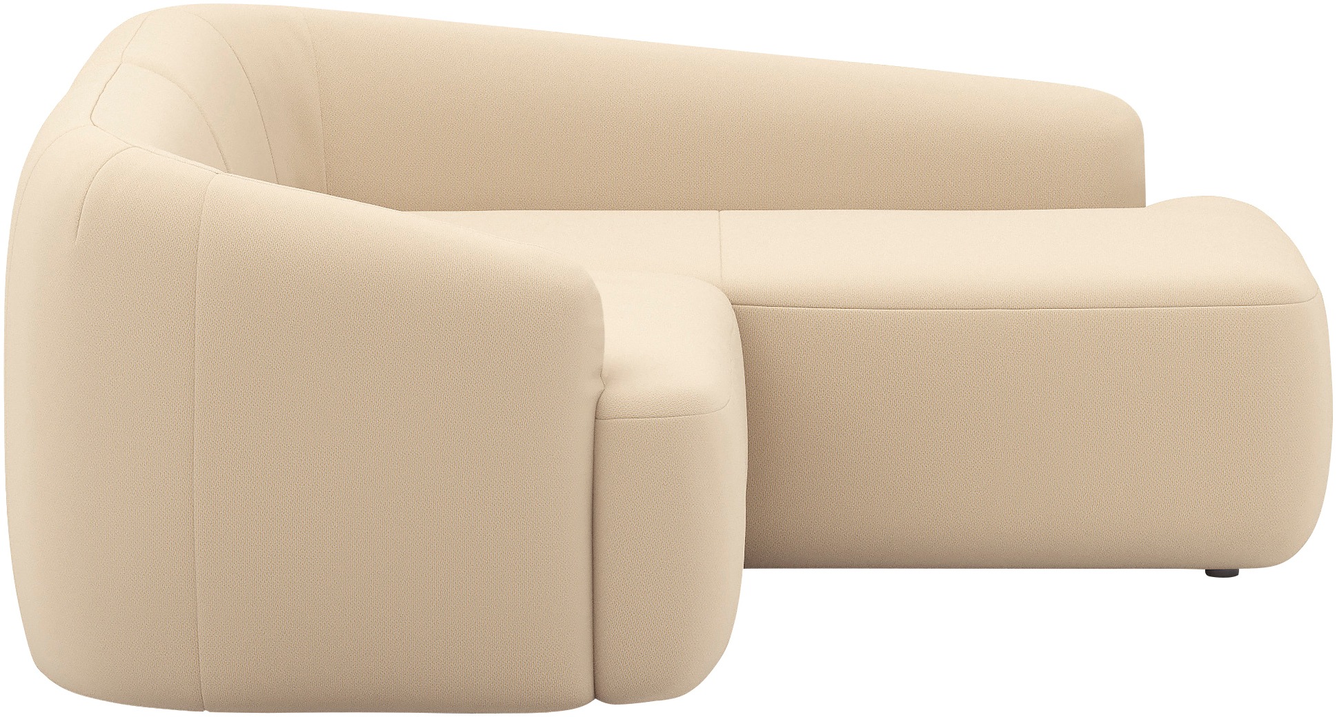 INOSIGN Ecksofa »Nergal, Einzelsofa oder L-Form«, Modernes Design, schlichte Optik, stilvoller Blickfang im Wohnzimmer