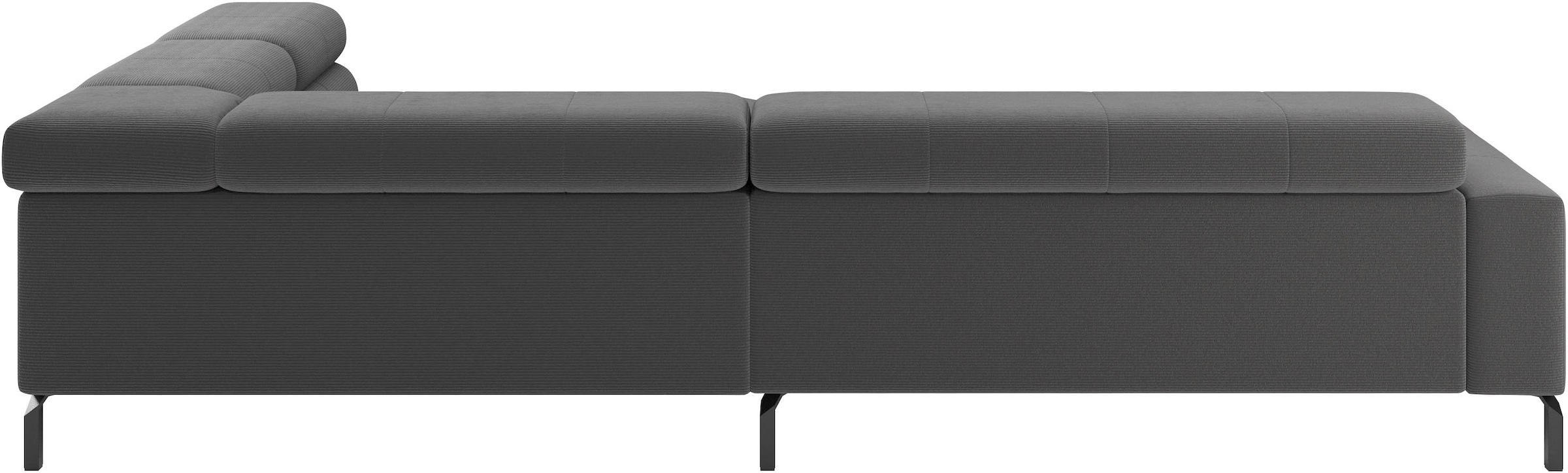 Home affaire Ecksofa »Claya, 311 cm breit, L-Form,  inkl. Kopfteilverstellung« wahlweise elektrischer Sitzvorzug