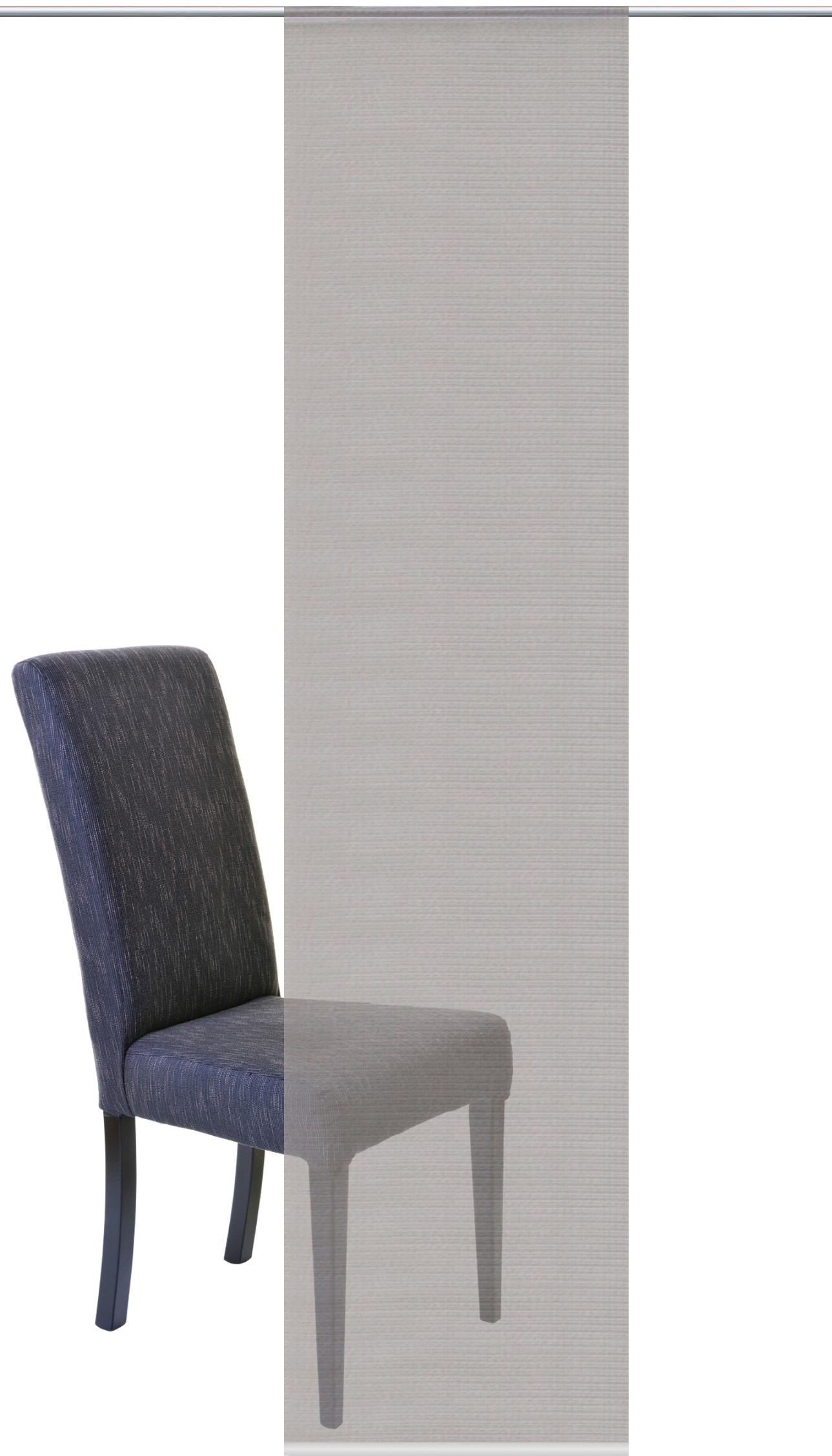 HOME WOHNIDEEN Schiebegardine "ERGIN" Paneelwagen 1 Stk. tlg. HxB: 245x60, günstig online kaufen