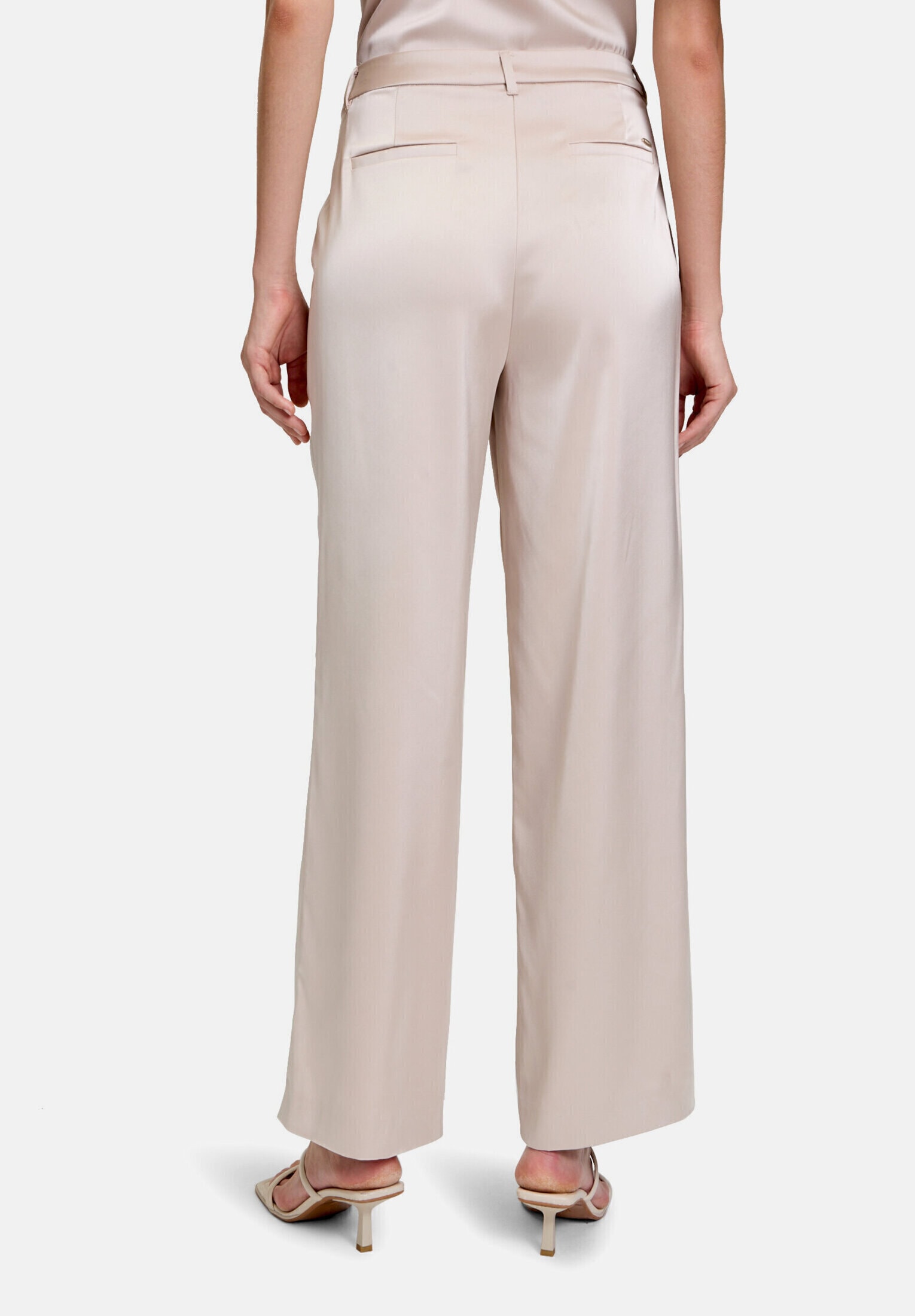 Betty&Co Anzughose »Damen mit Glanzeffekt«  Material