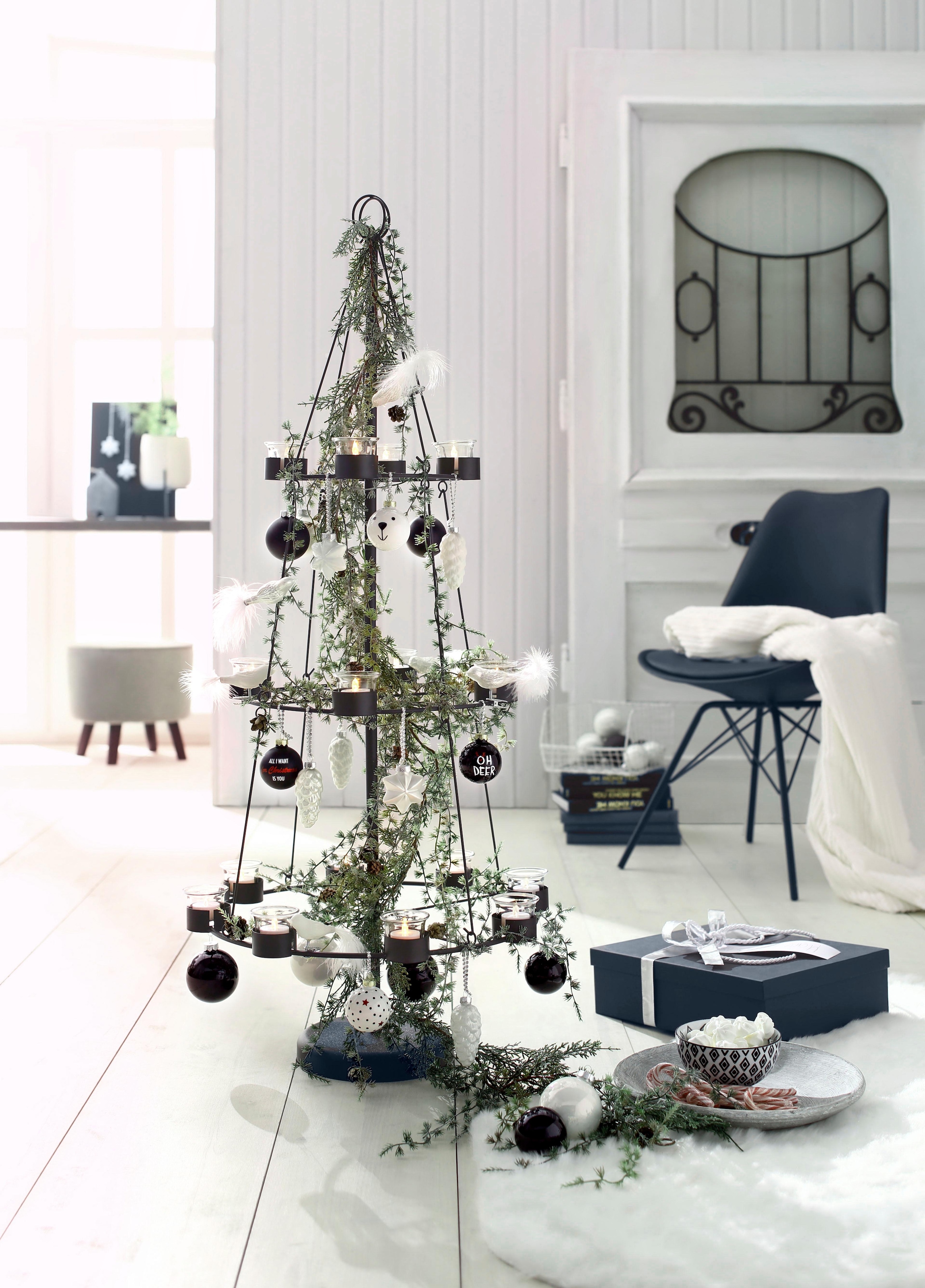 Home affaire Teelichthalter »Christbaum, Weihnachtsdeko«, Höhe 120 cm  bestellen | BAUR