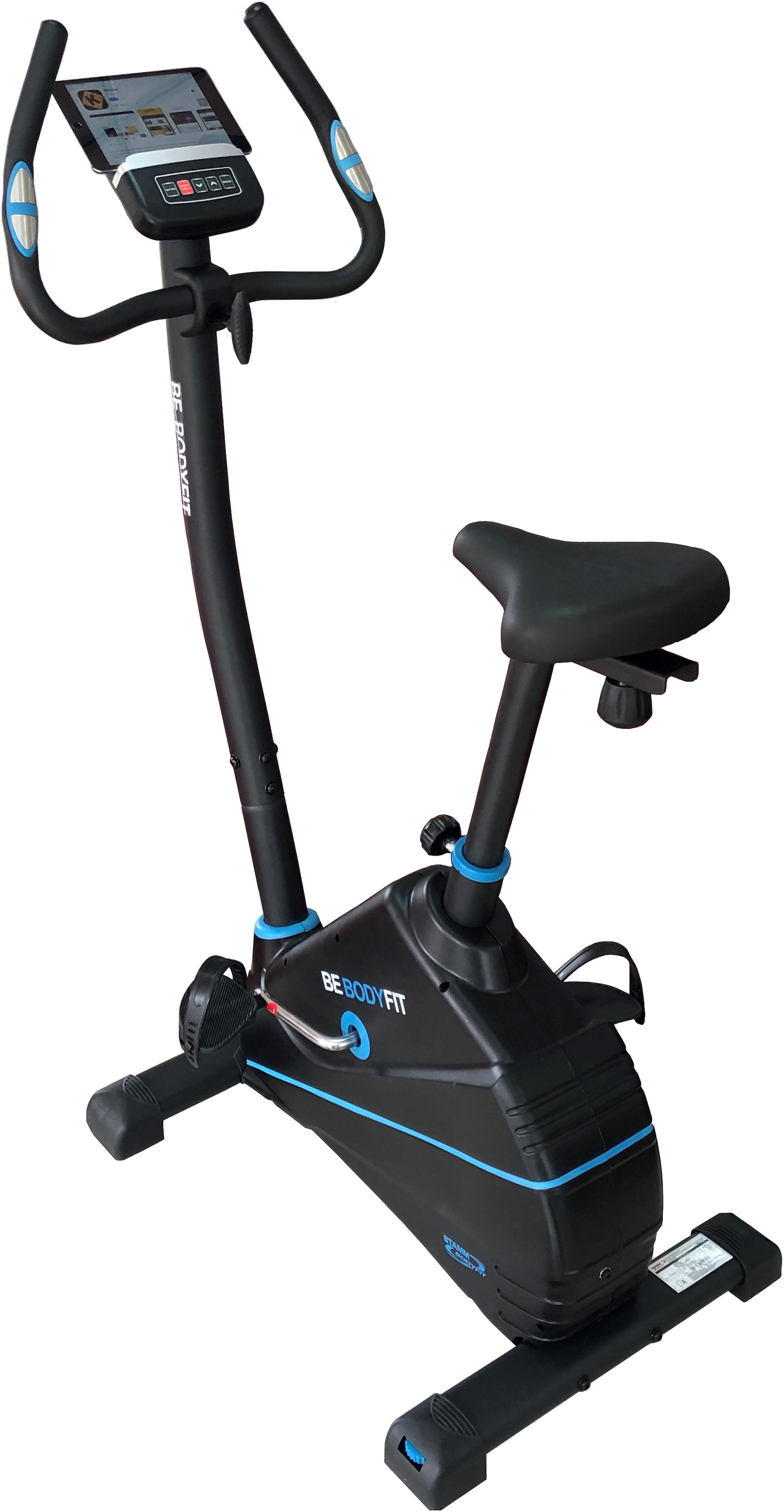 STAMM BODYFIT Heimtrainer »TORONTO 500 deluxe«, (mit Tablet-Halterung), Schwungmasse ca. 11 kg, 24 Widerstandsstufen