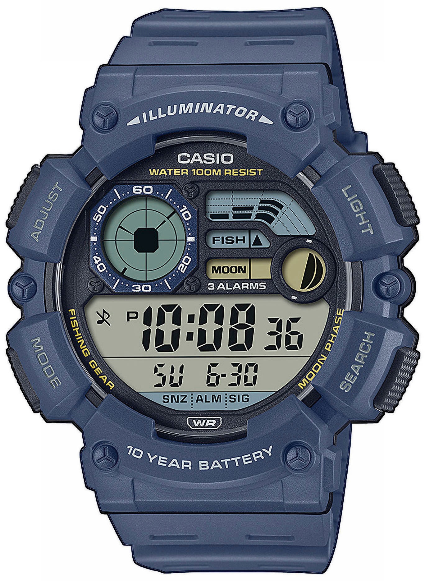 Chronograph | BAUR bestellen »WS-1500H-2AVEF« Collection Casio