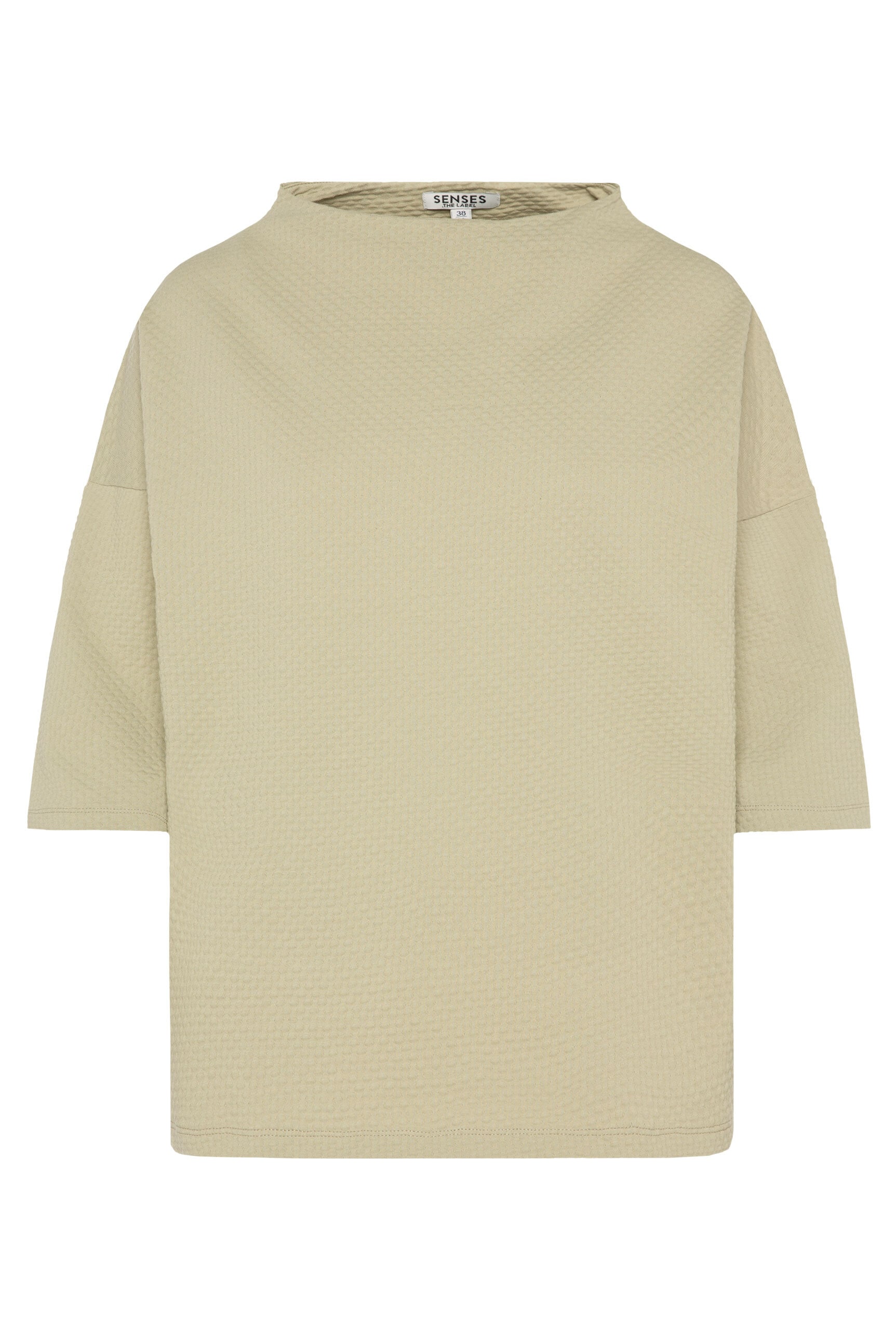 SENSES.THE LABEL Rundhalsshirt mit Baumwolle