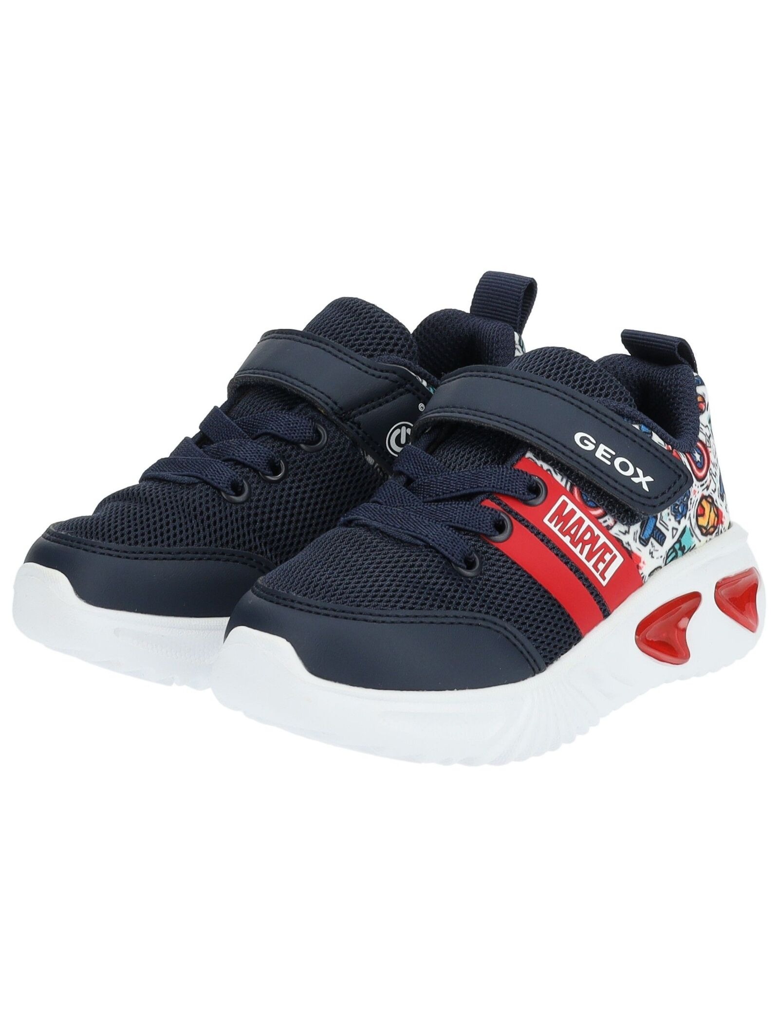 Geox Sneaker »Geox Sneaker Lederimitat/Mesh«