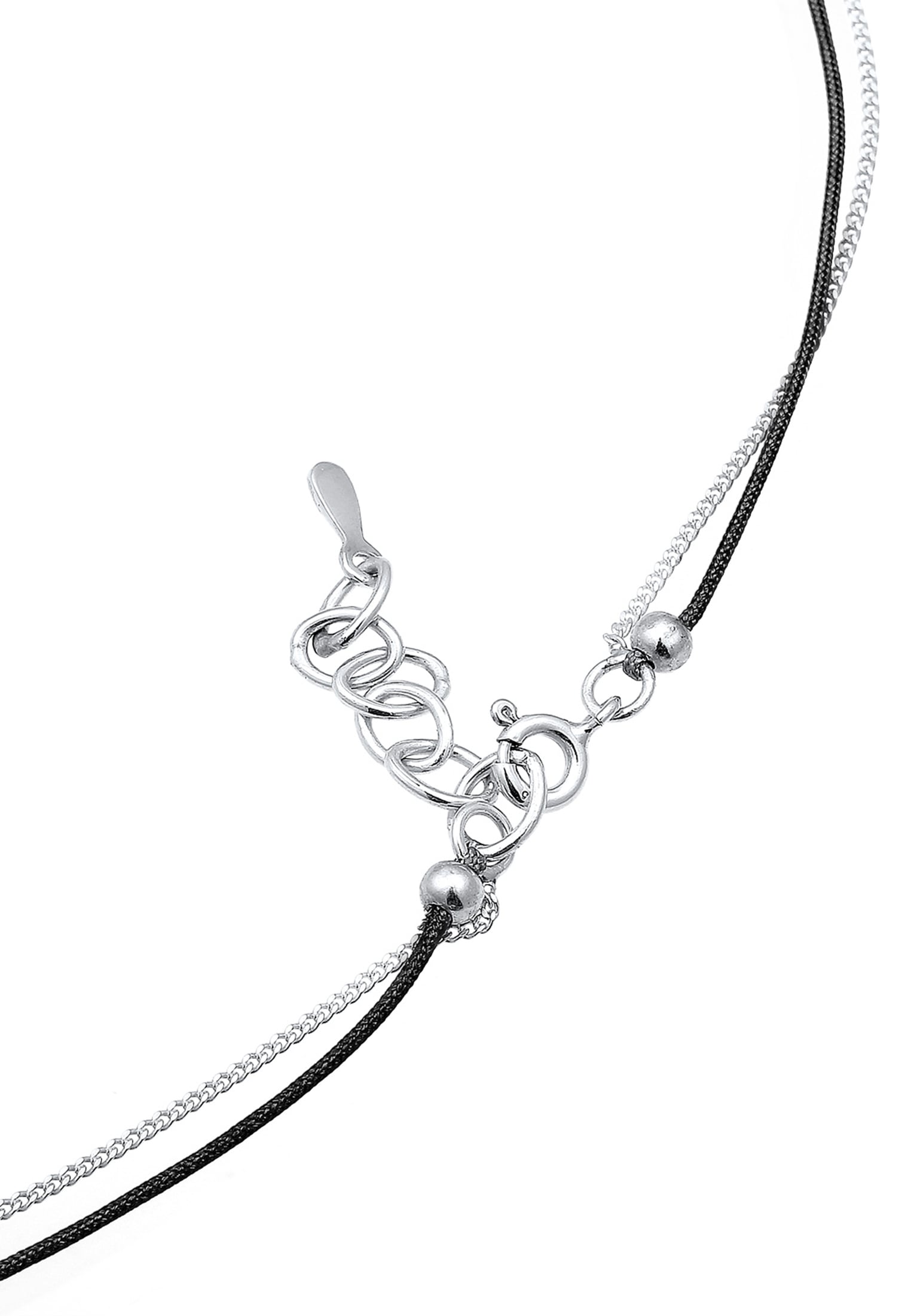 Elli Collier »Choker Layer Anhänger Dreieck 925 Sterling Silber«