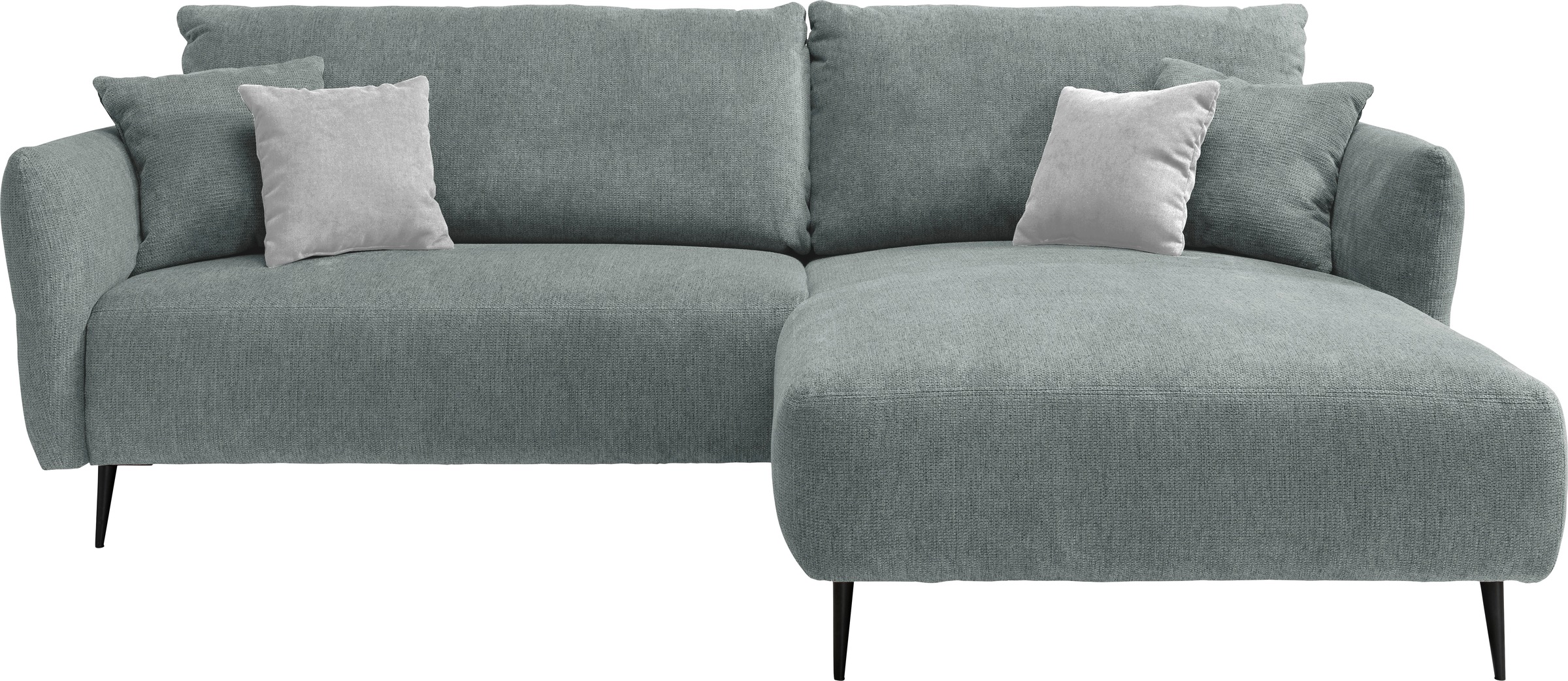 INOSIGN Ecksofa »Amarena L-Form«, inklusive Armlehnenverstellfunktion, 4x Zierkissen gratis