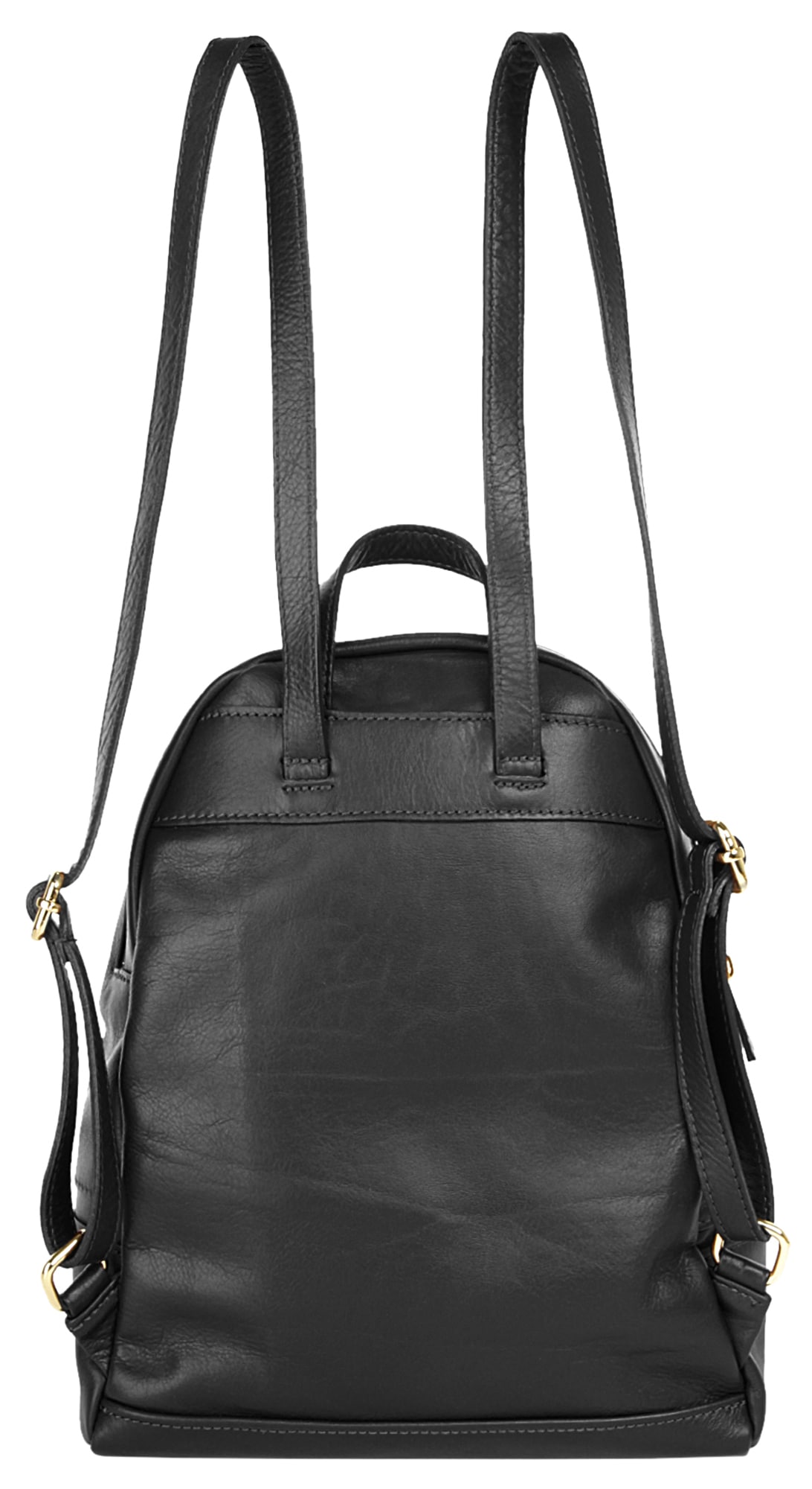Piké Cityrucksack, echt Leder, Made in Italy