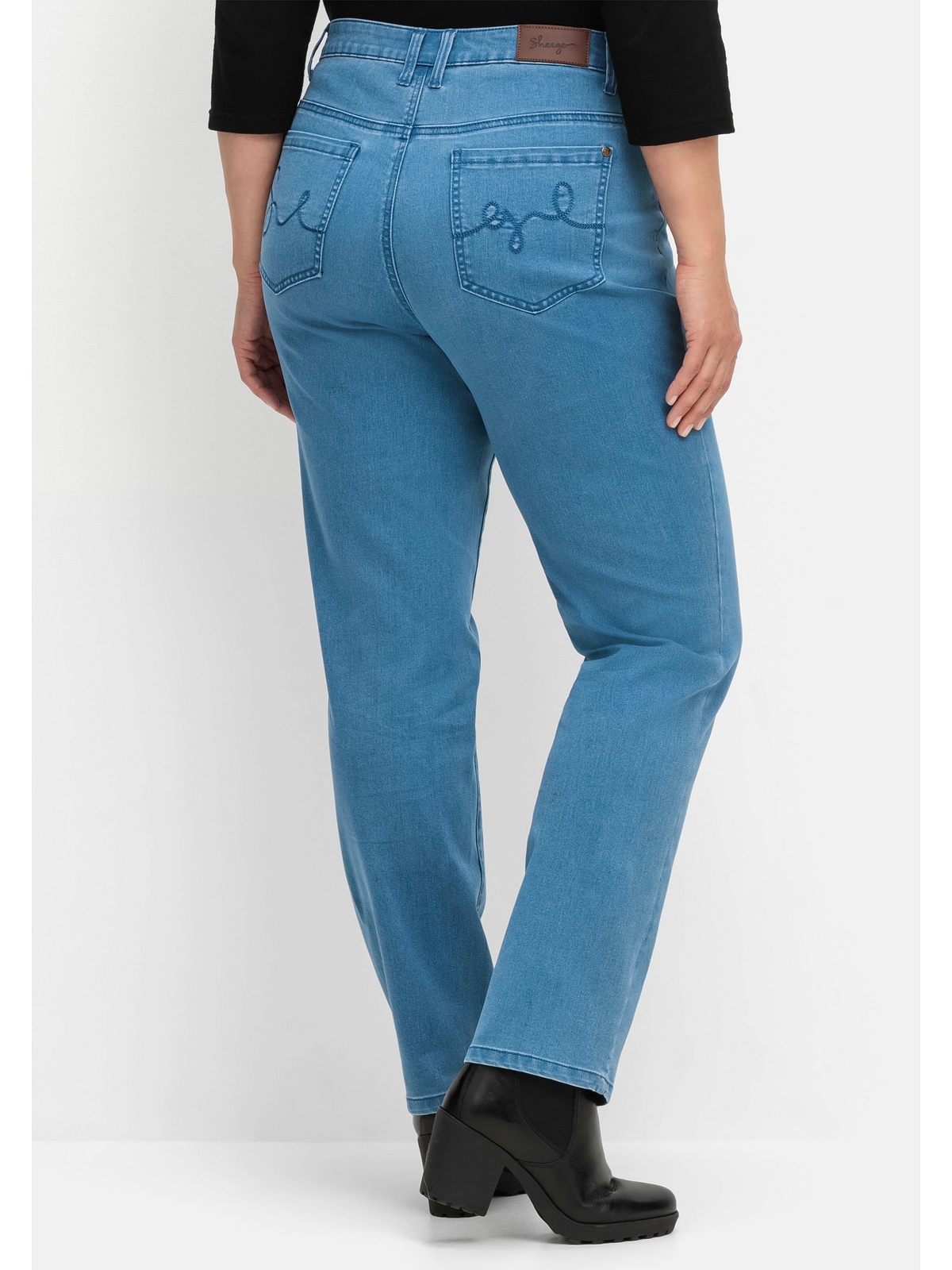 Sheego Stretch-Jeans »Große | bestellen im Größen«, BAUR 5-Pocket-Stil