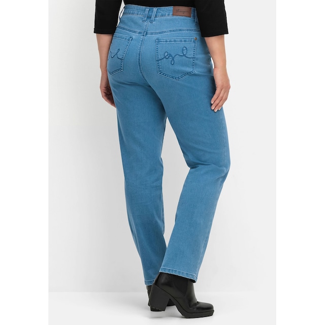 Sheego Stretch-Jeans »Große Größen«, im 5-Pocket-Stil bestellen | BAUR