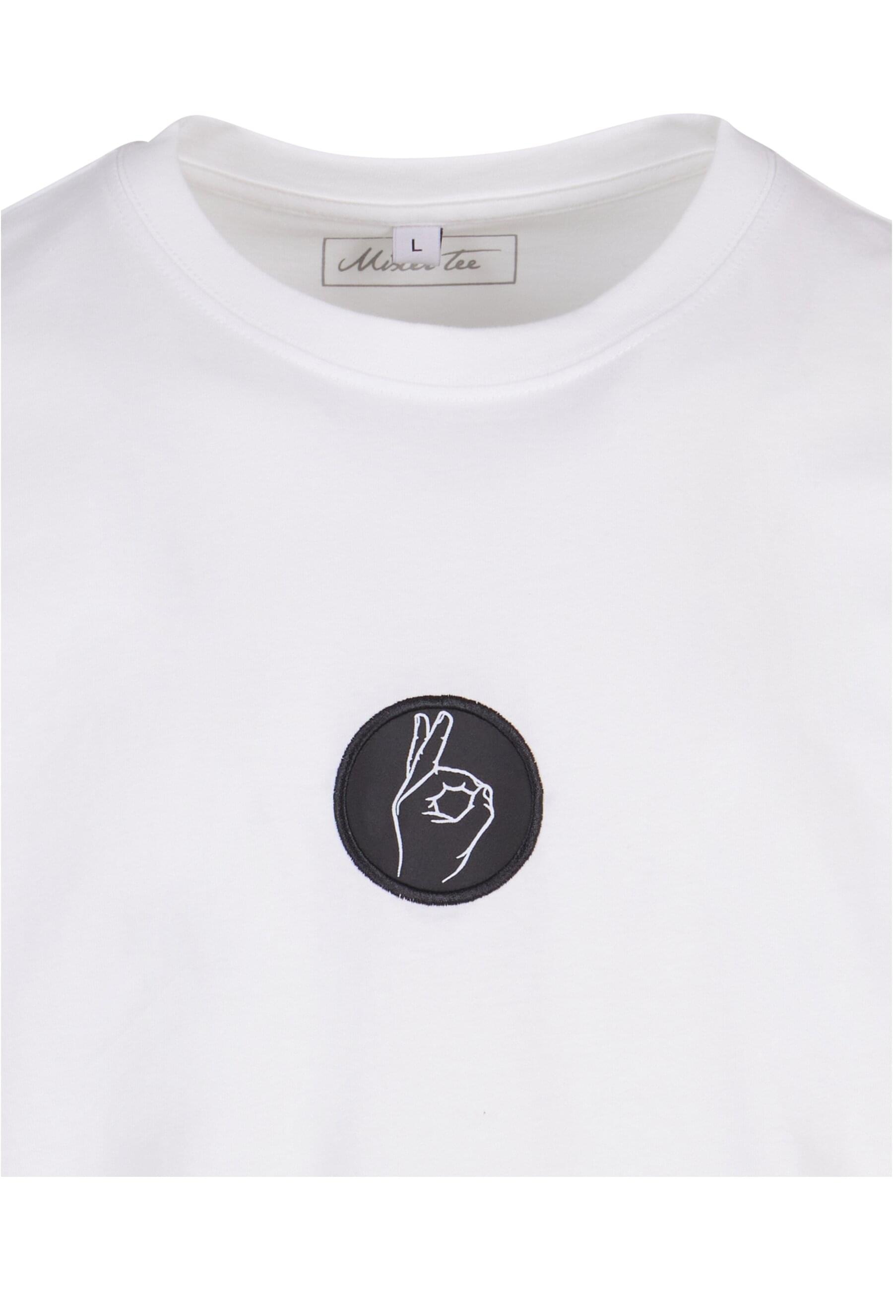 MisterTee Kurzarmshirt »MisterTee Herren Easy Sign Patch Tee«, (1 tlg.)