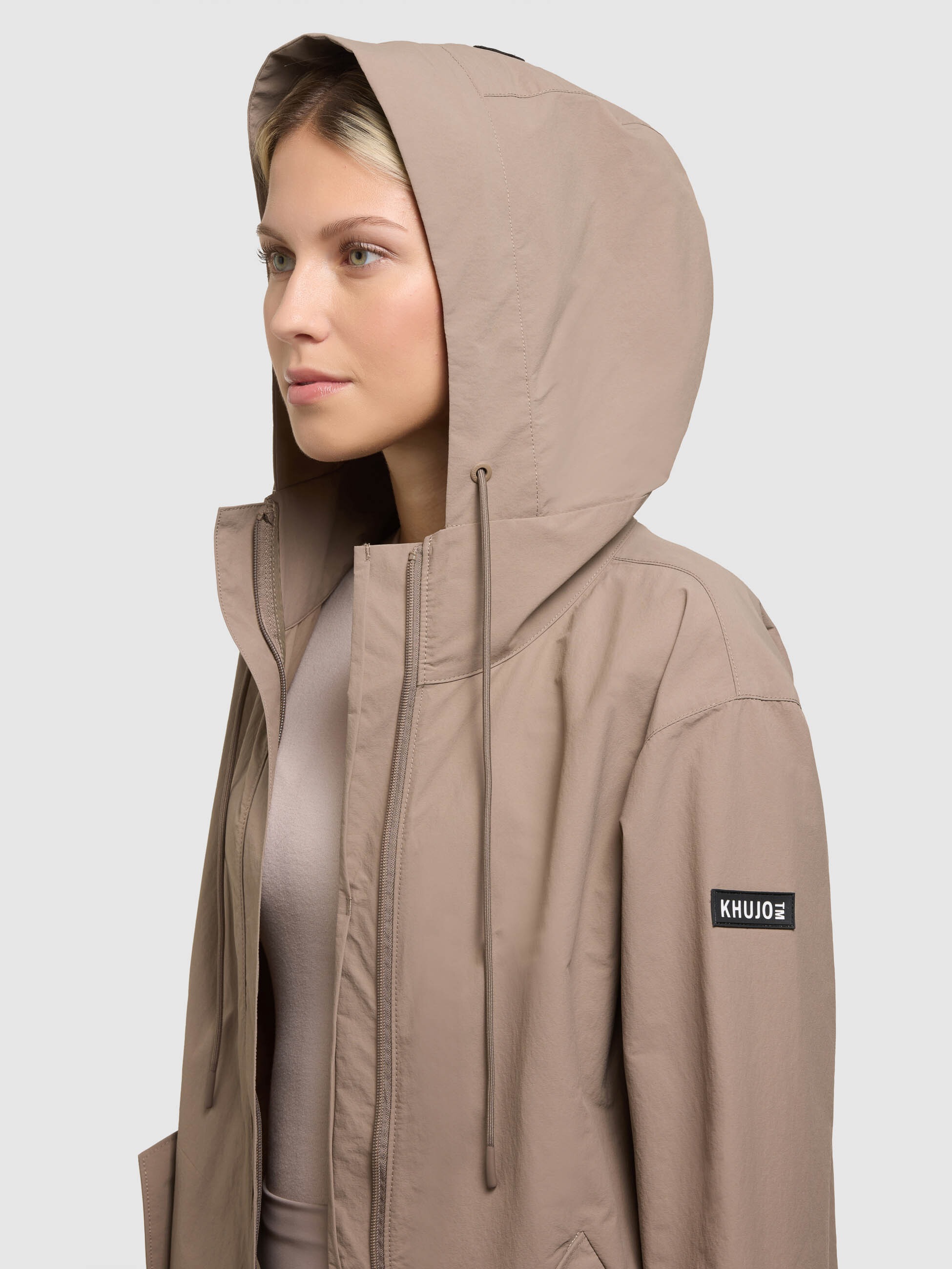 khujo Sommerjacke »AMETI« mit Kapuze