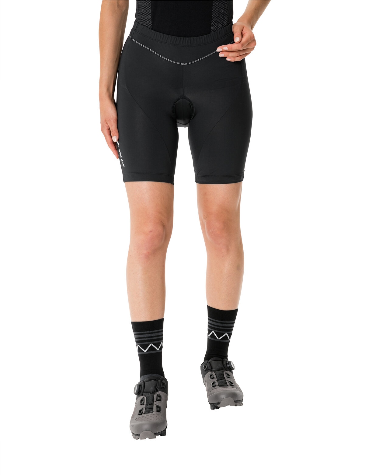 VAUDE "WO ACTIVE PANTS" für Radsport, aus Polyester und Elasthan, atmungsaktiv
