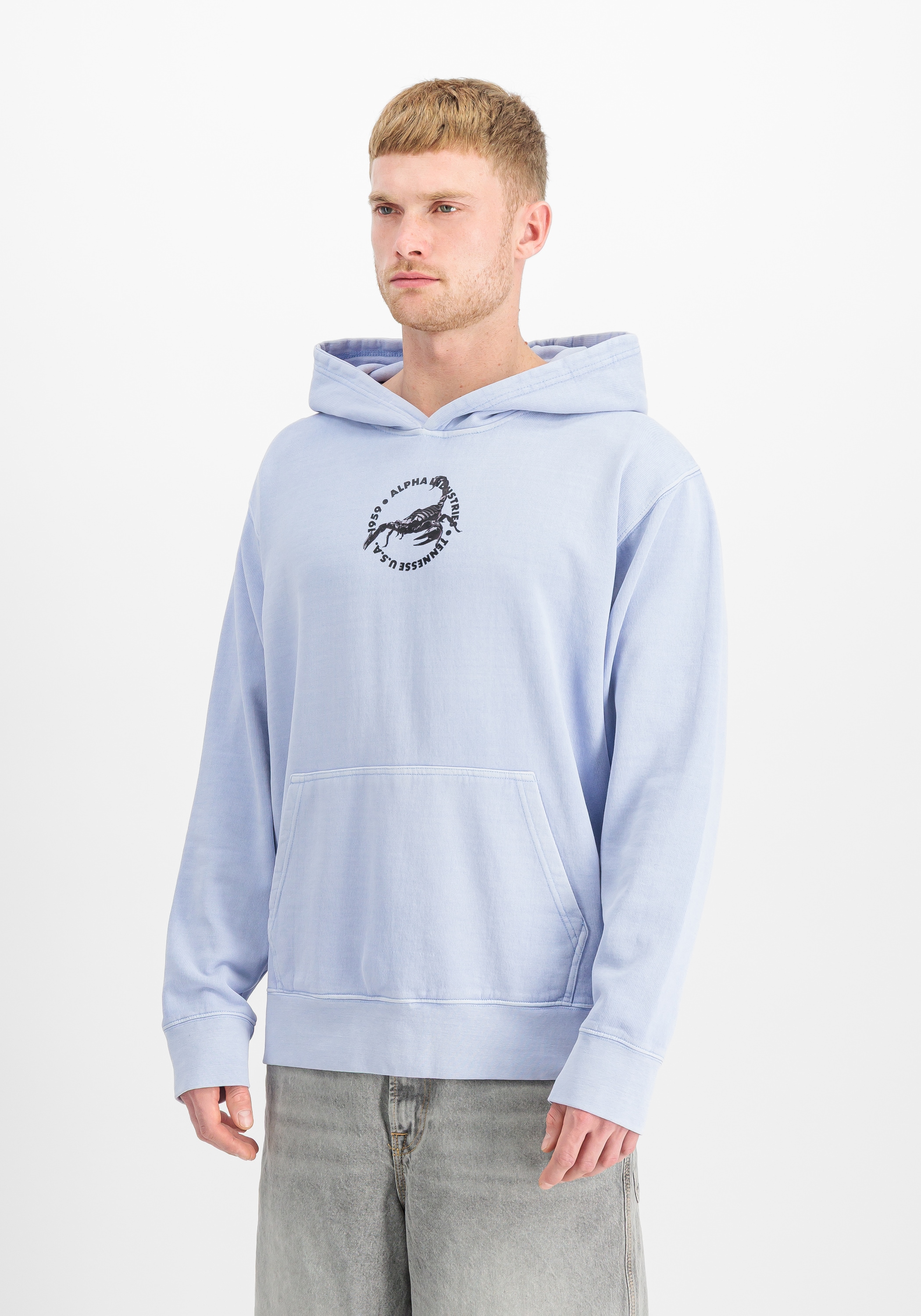 Alpha Industries Kapuzensweatshirt "US Scorpion Backprint Hoodie"