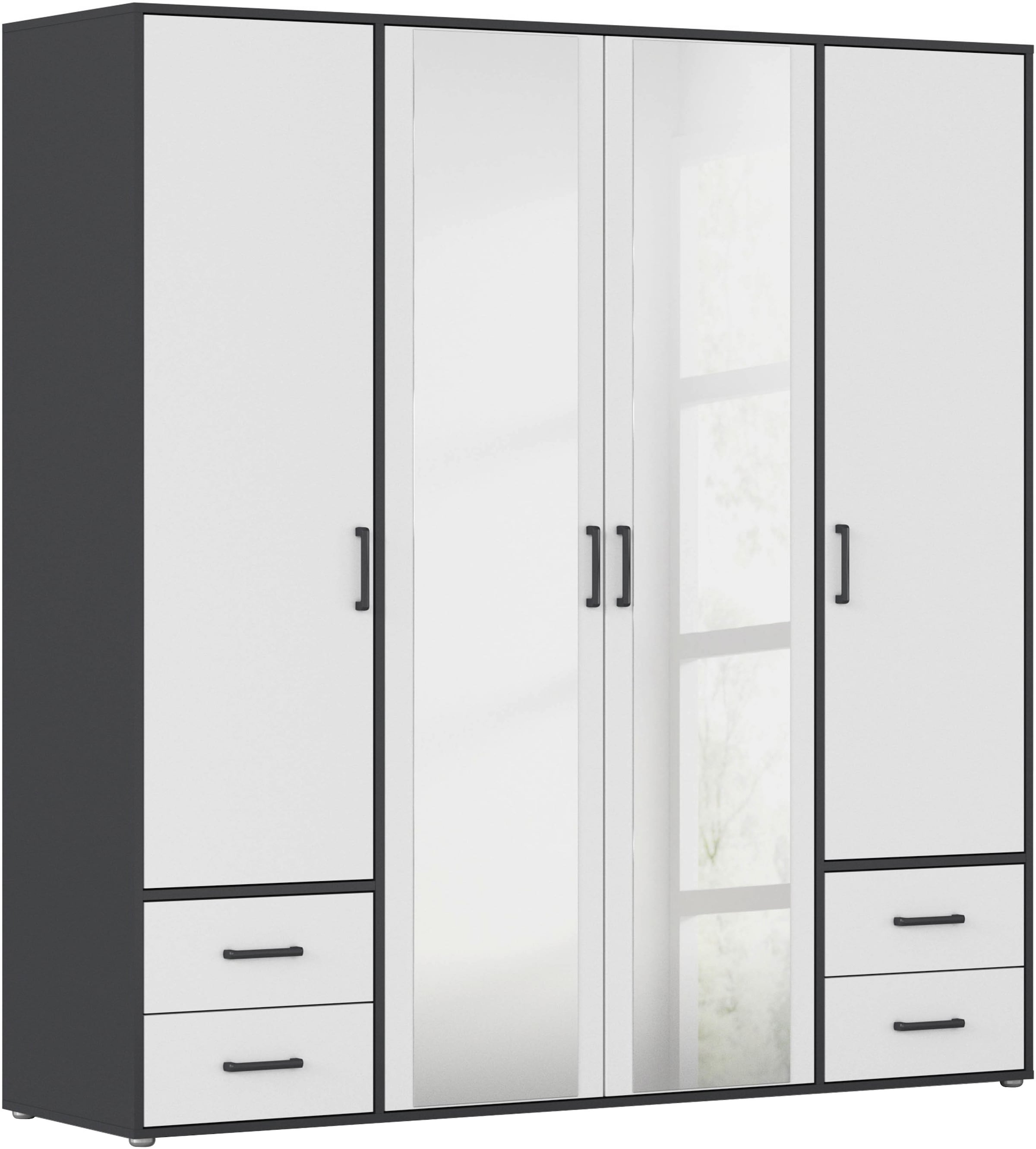 rauch Drehtürenschrank "Kleiderschrank Schrank Garderobe Wäscheschrank VOYA günstig online kaufen