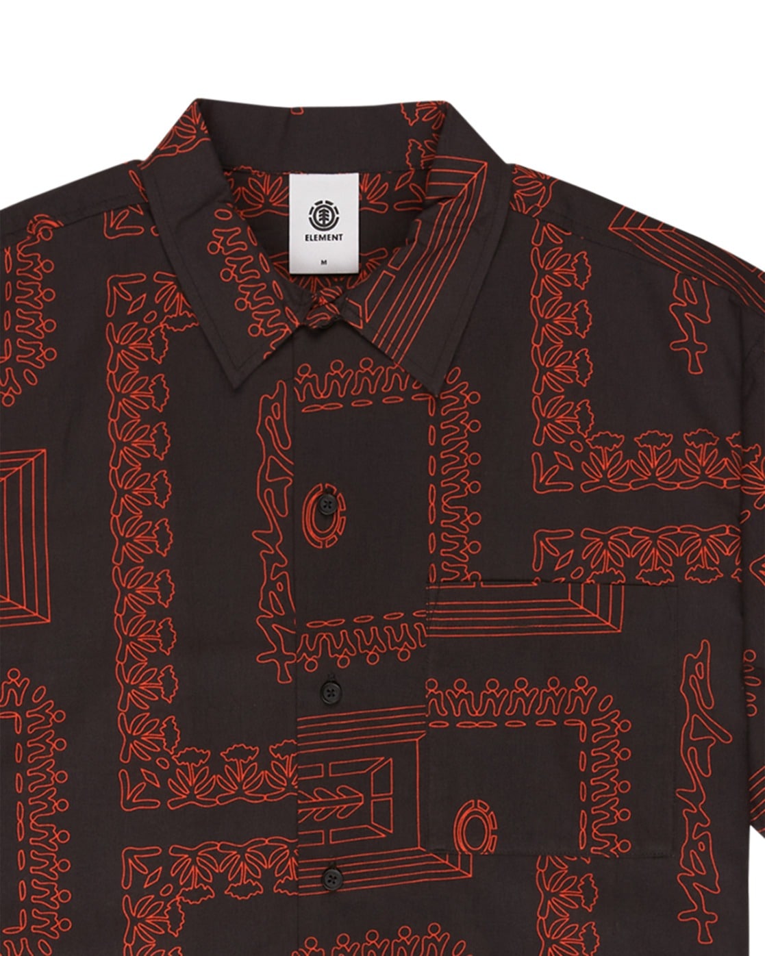 Element Kurzarmhemd »Regular Sb Printed«