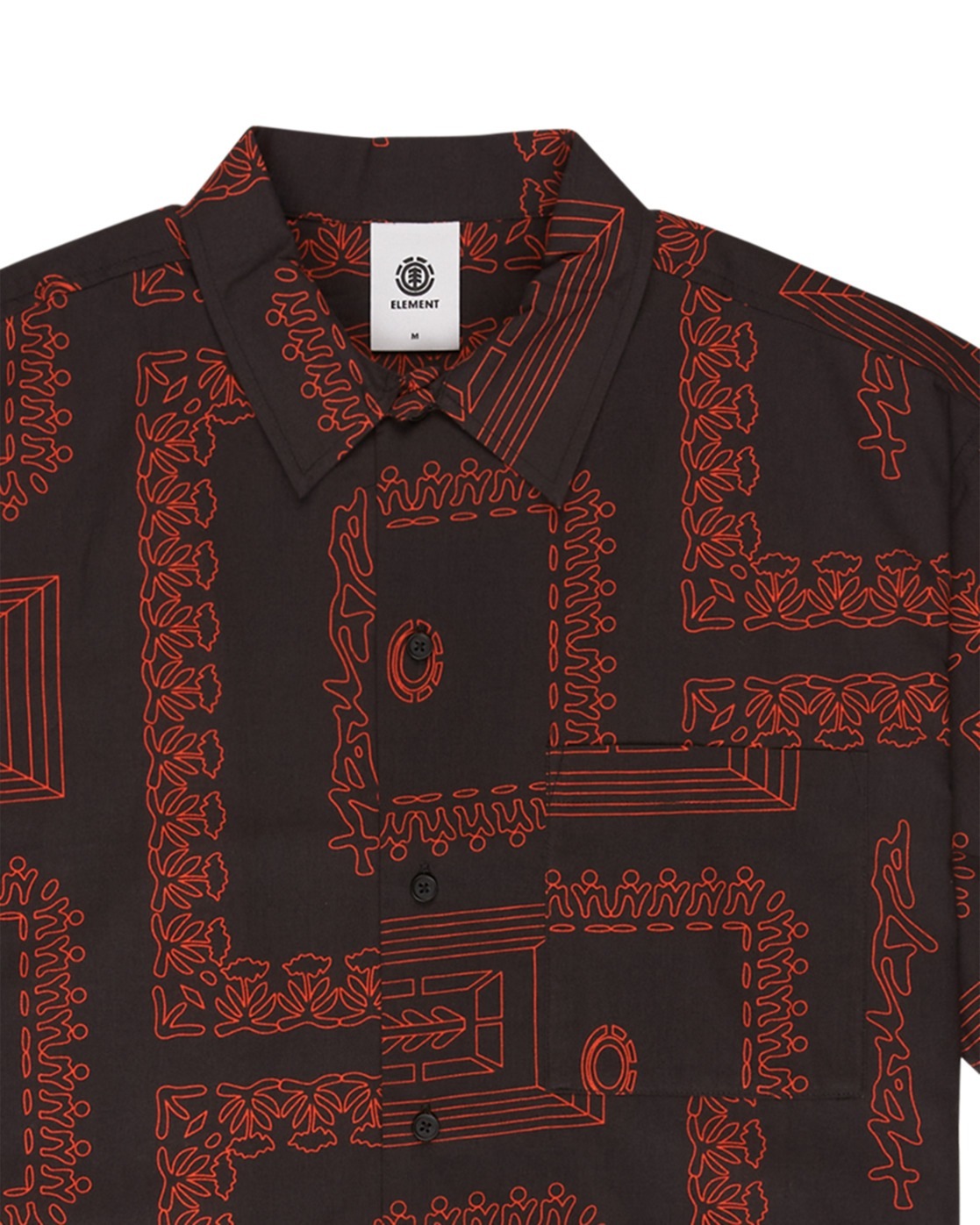 Thumbnail - Element Kurzarmhemd "Regular Sb Printed"