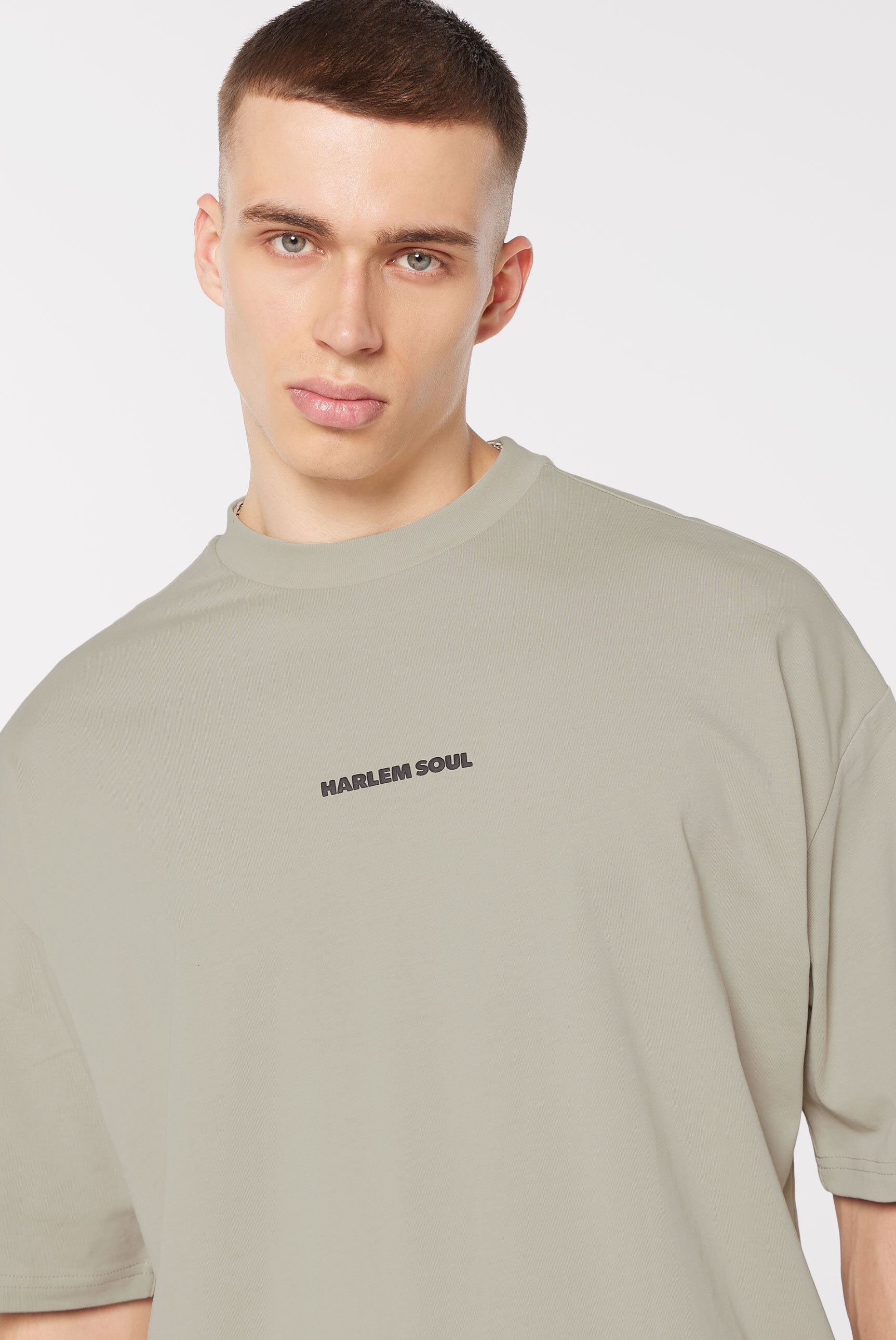 Harlem Soul Rundhalsshirt, aus Baumwolle