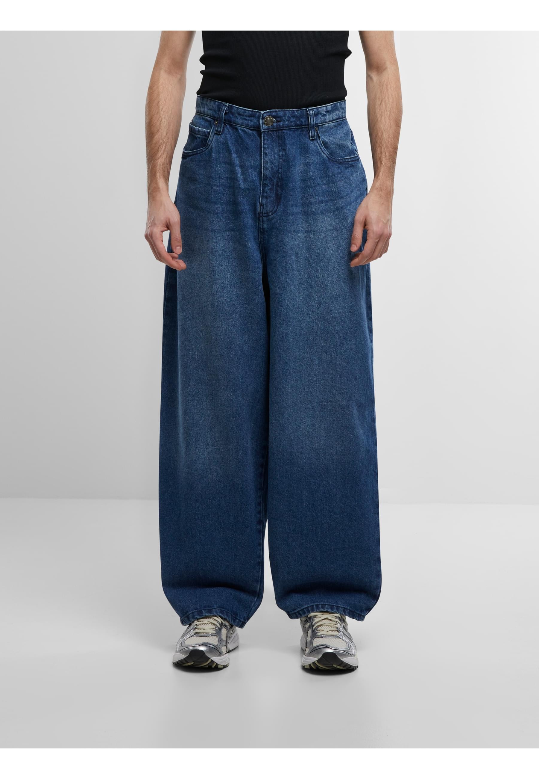URBAN CLASSICS Bequeme Jeans »Urban Classics Tapered Heavy Ounce Baggy Jeans«