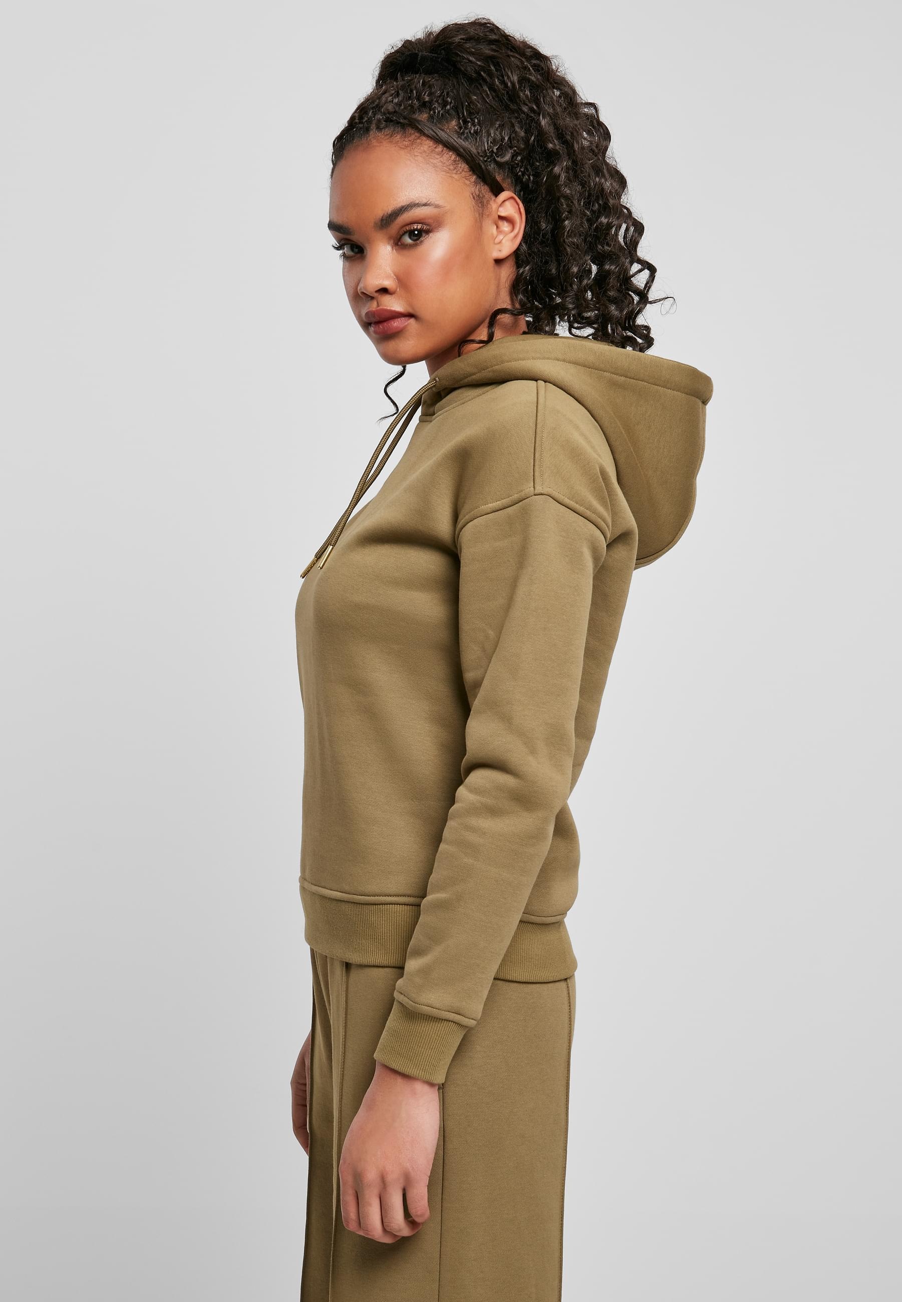URBAN CLASSICS Kapuzenpullover »Urban Classics Damen Ladies Hoody«, (1 tlg.)