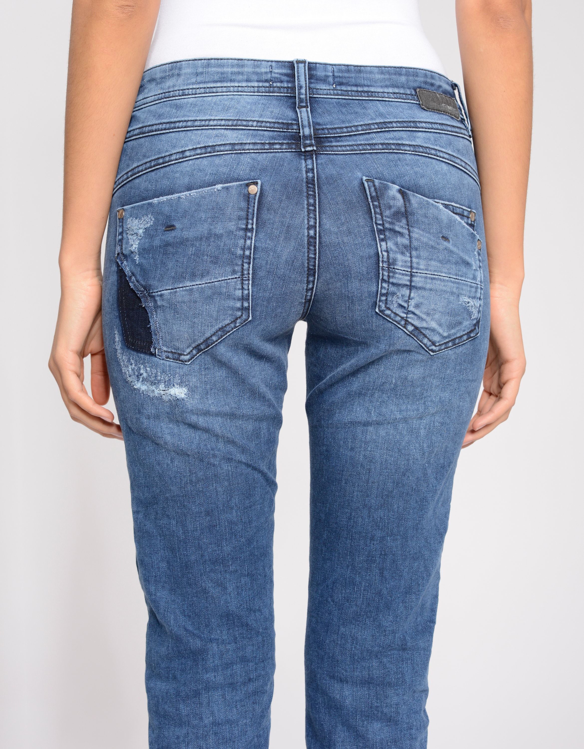 GANG Relax-fit-Jeans »GANG Jeans Relaxed Fit 94AMELIE CROPPED«