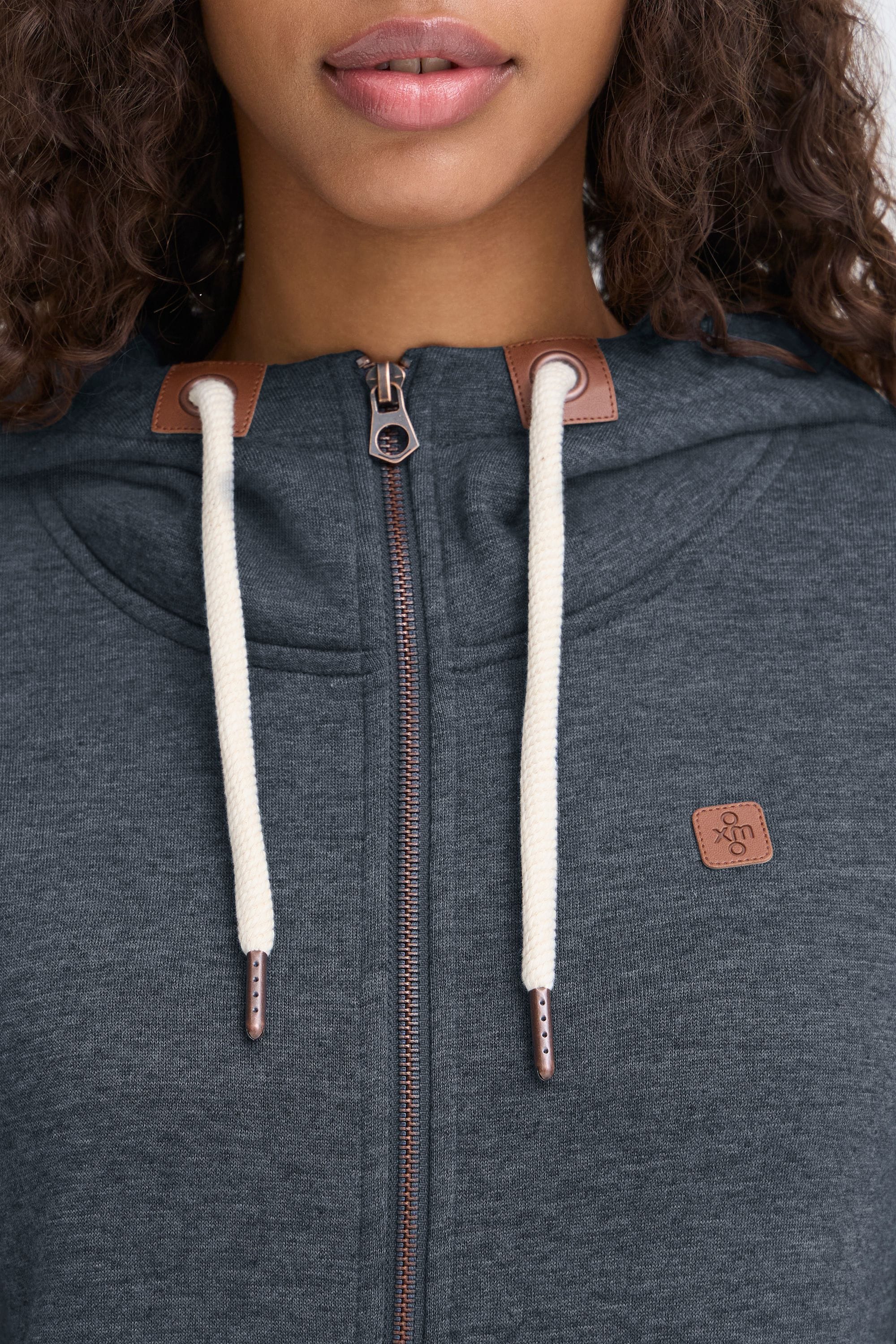 OXMO Kapuzensweatjacke »Kapuzensweatjacke OXVicky«