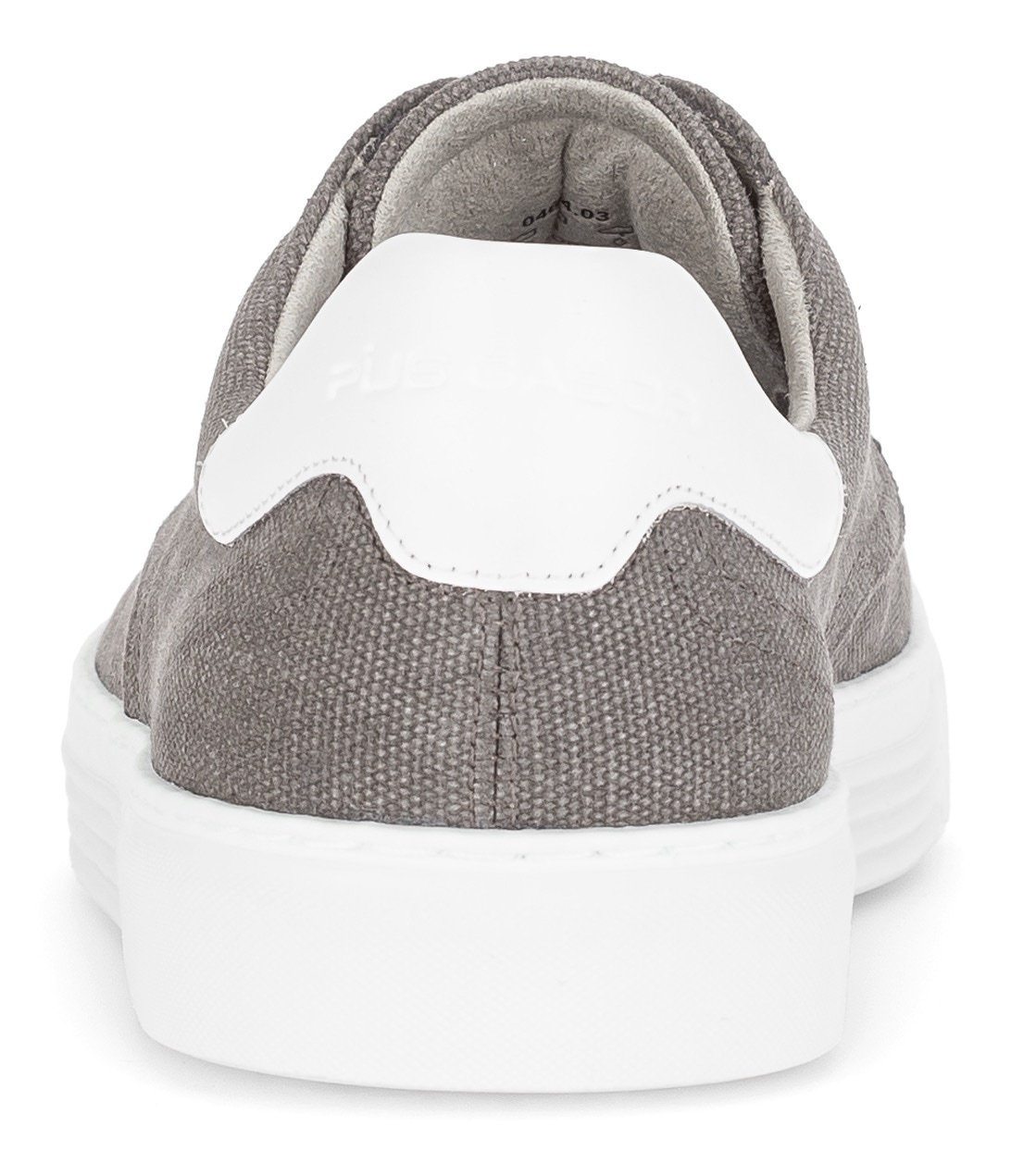 Pius Gabor Sneaker, Freizeitschuh, Halbschuh, Schnürschuh, Kontrastbesatz, G-Weite